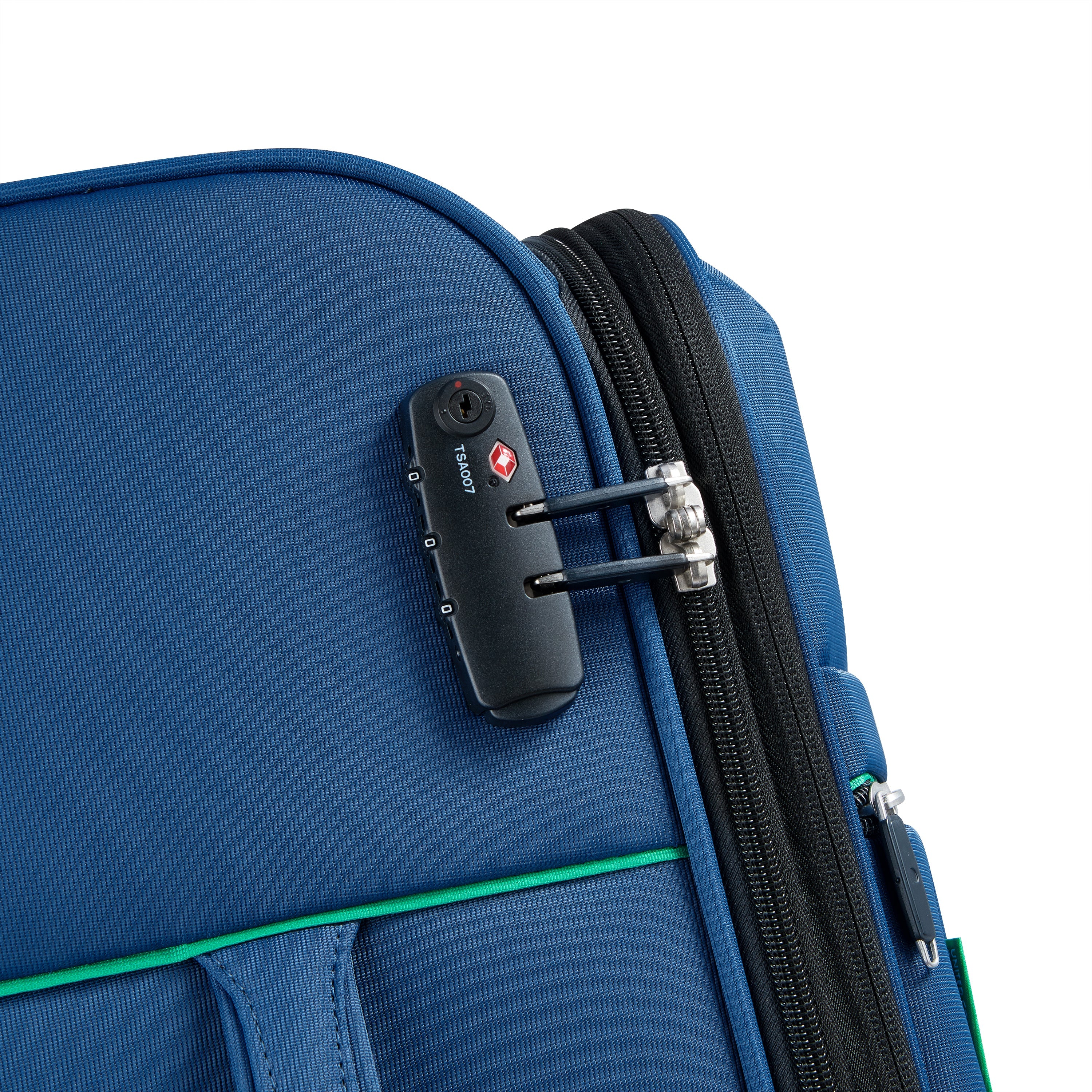 COLOR BLOCK| Suitcase Check-In Expandable 66.5 CM NAVY