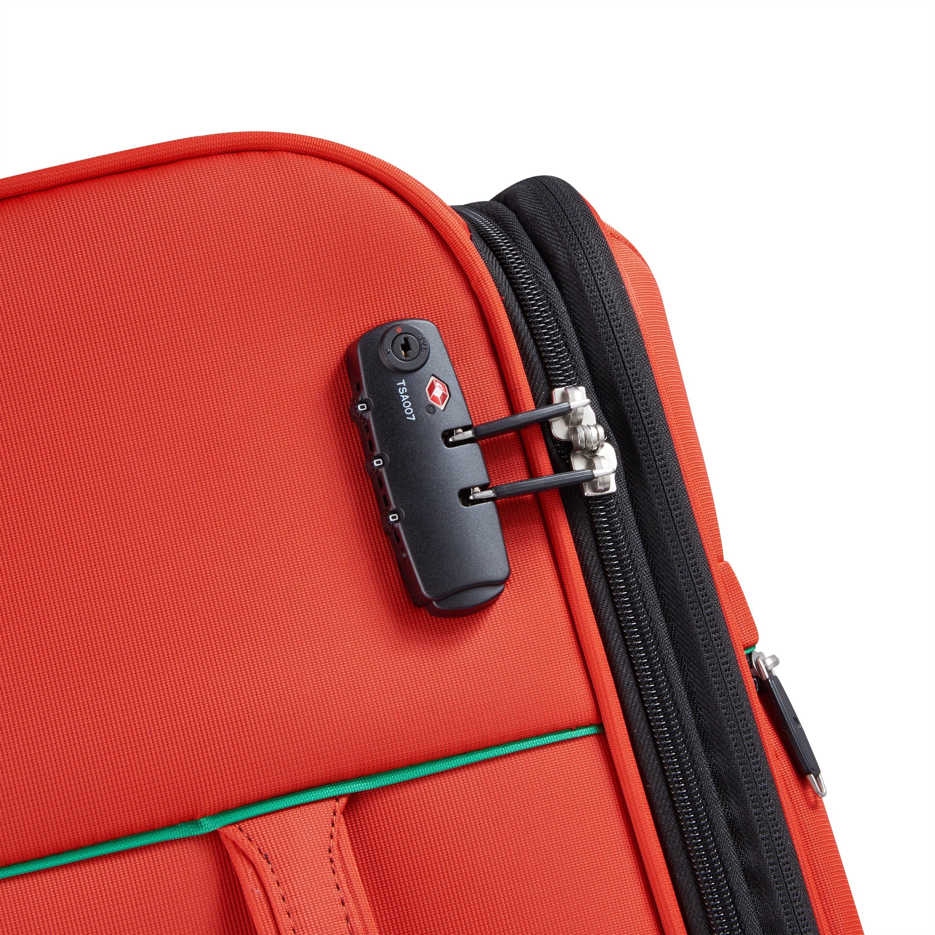 COLOR BLOCK| Suitcase Check-In Expandable 66.5 CM RED