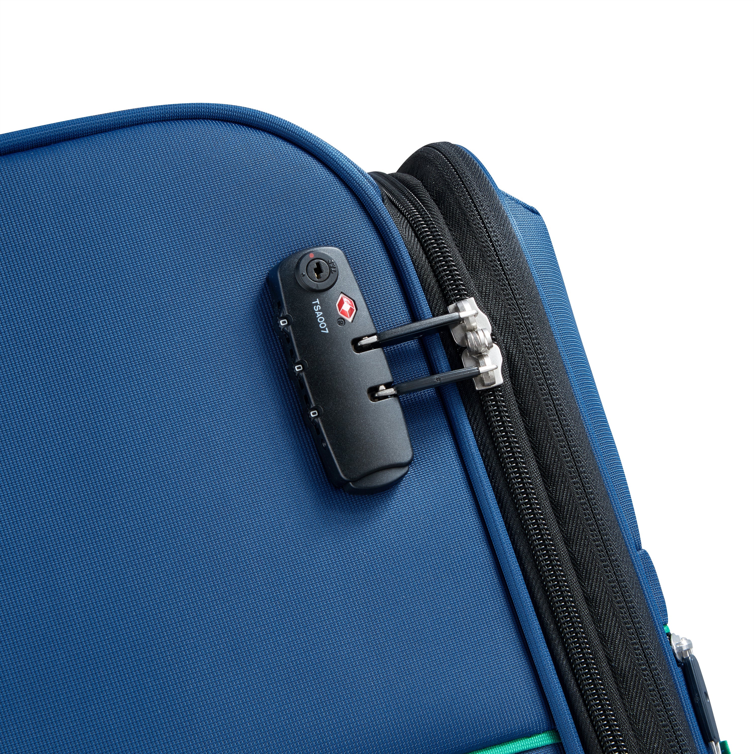 COLOR BLOCK| Valise Soute Extensible 76.5 CM BLEU MARINE