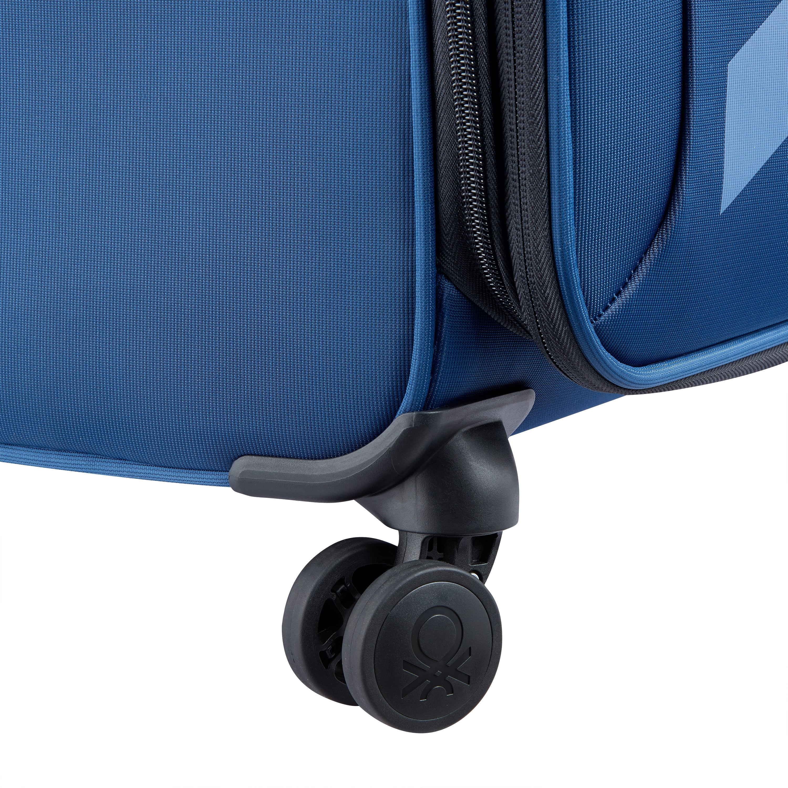 COLOR BLOCK| Valise Soute Extensible 76.5 CM BLEU MARINE