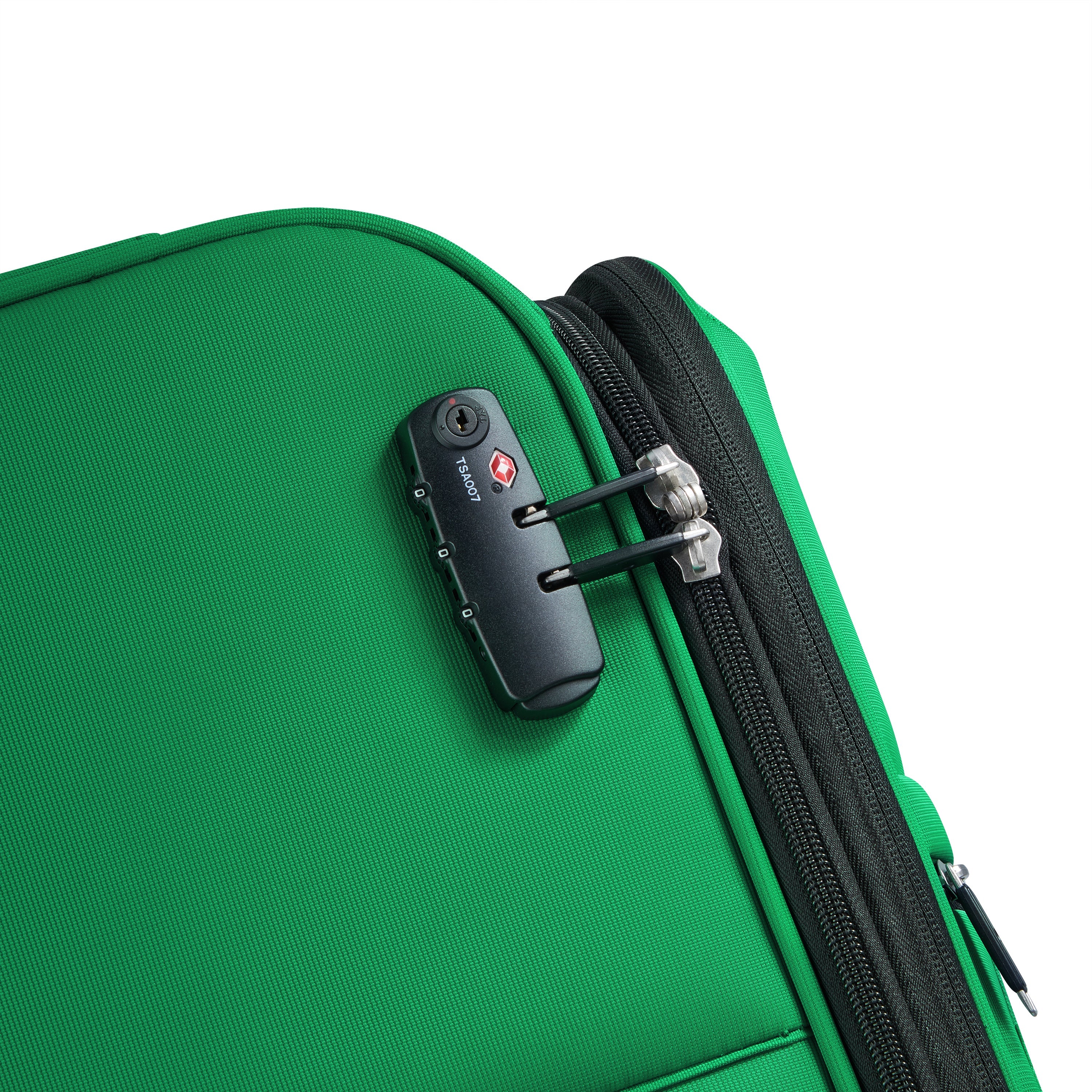 COLOR BLOCK| Suitcase Check-In Expandable 76.5 CM GREEN