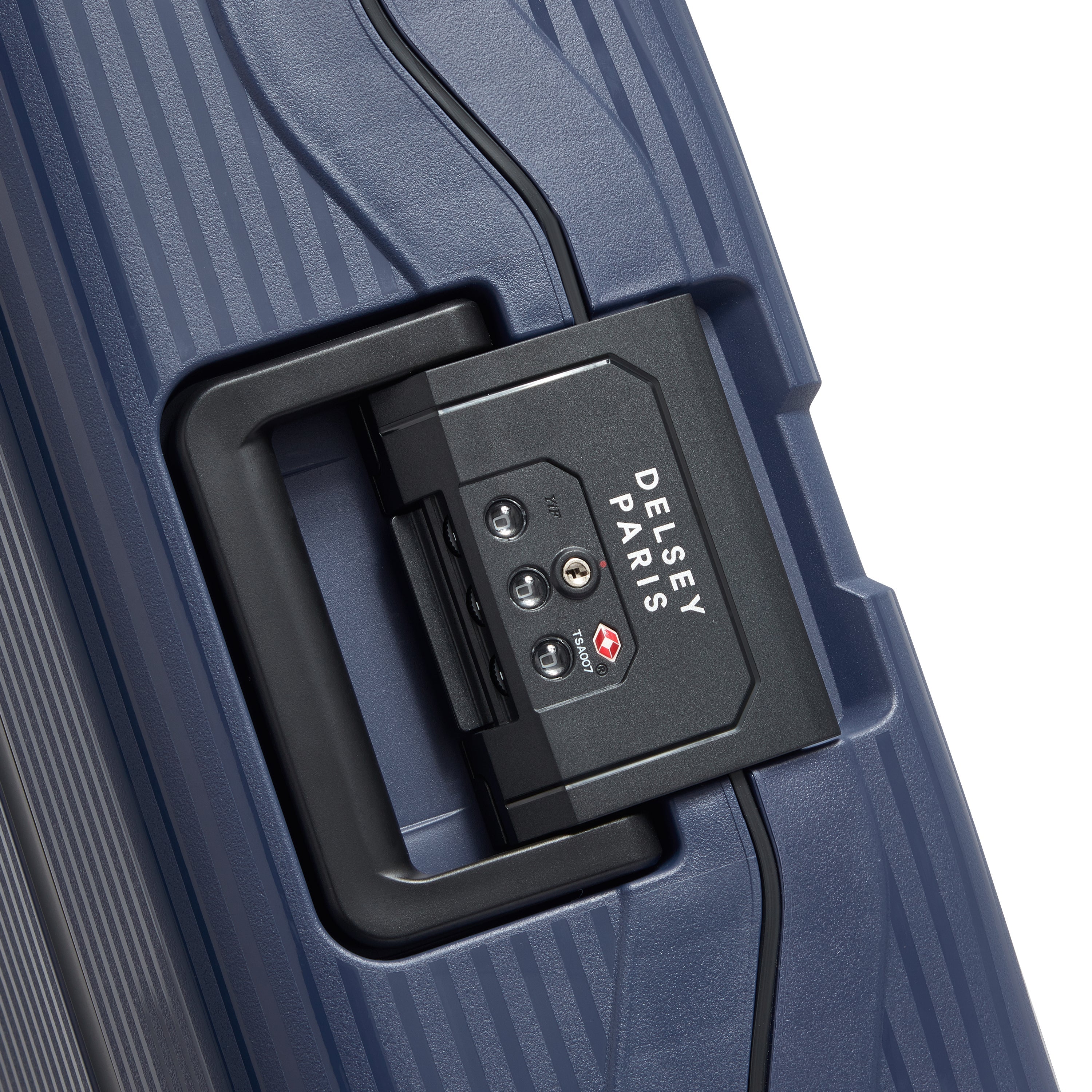 COLOR BLOCK HARDSIDE| Suitcase Cabin slim 55 CM NAVY
