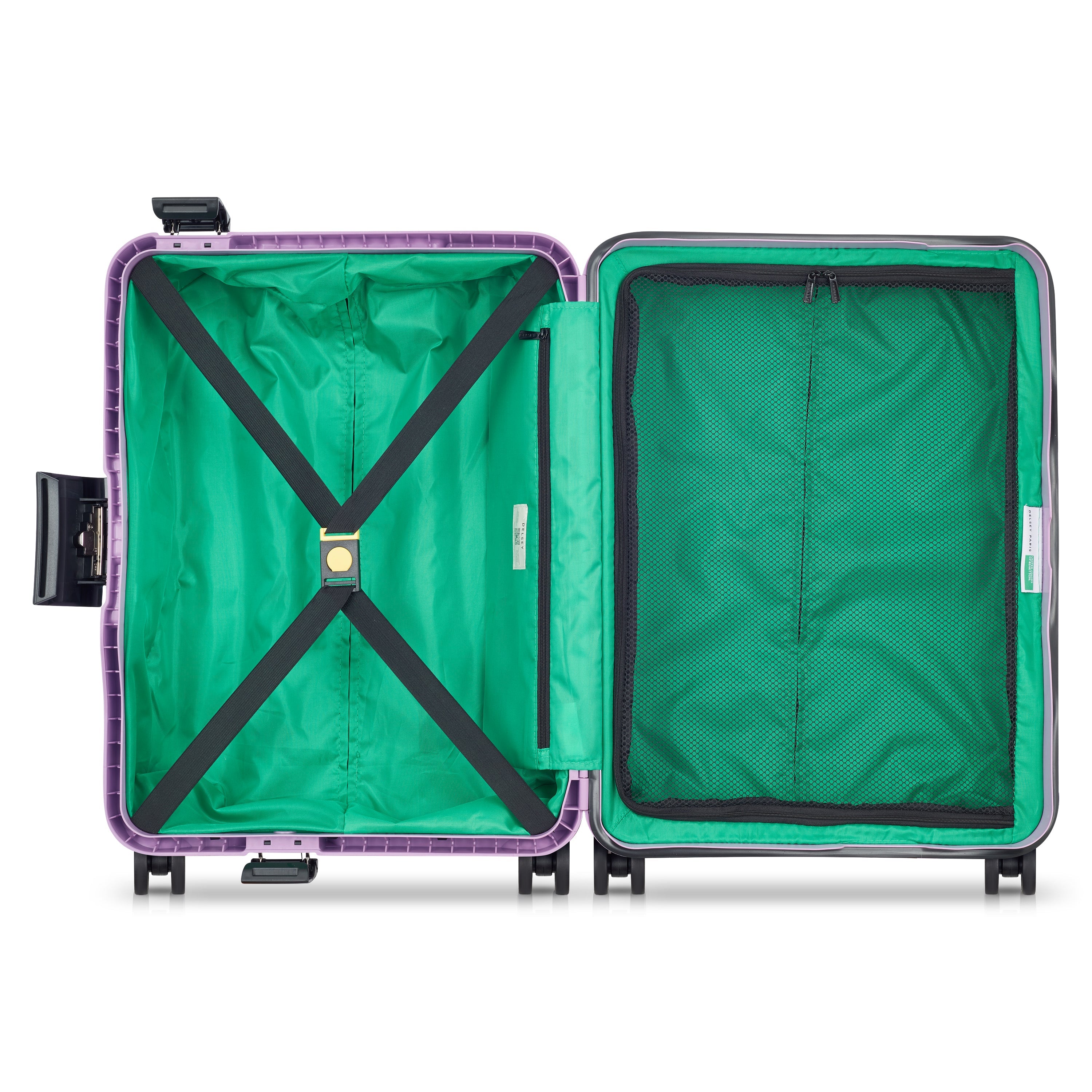 COLOR BLOCK HARDSIDE| Valise Cabine Slim 55 CM LAVANDE