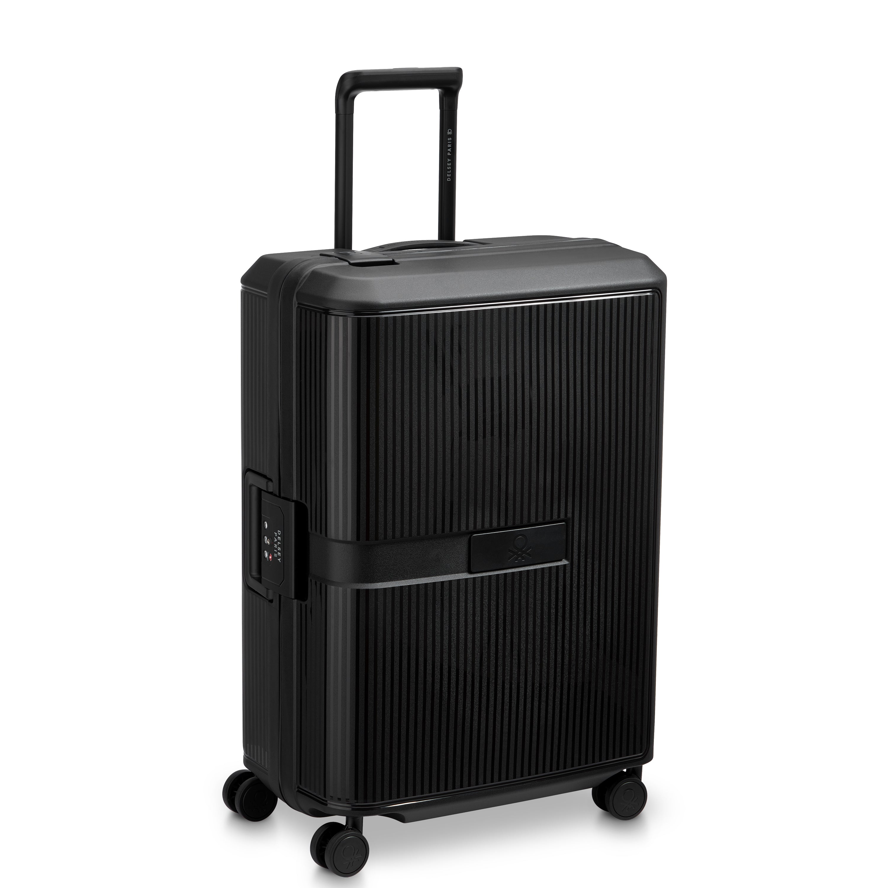 COLOR BLOCK HARDSIDE| Koffer Aufgabe 66,5 CM SCHWARZ