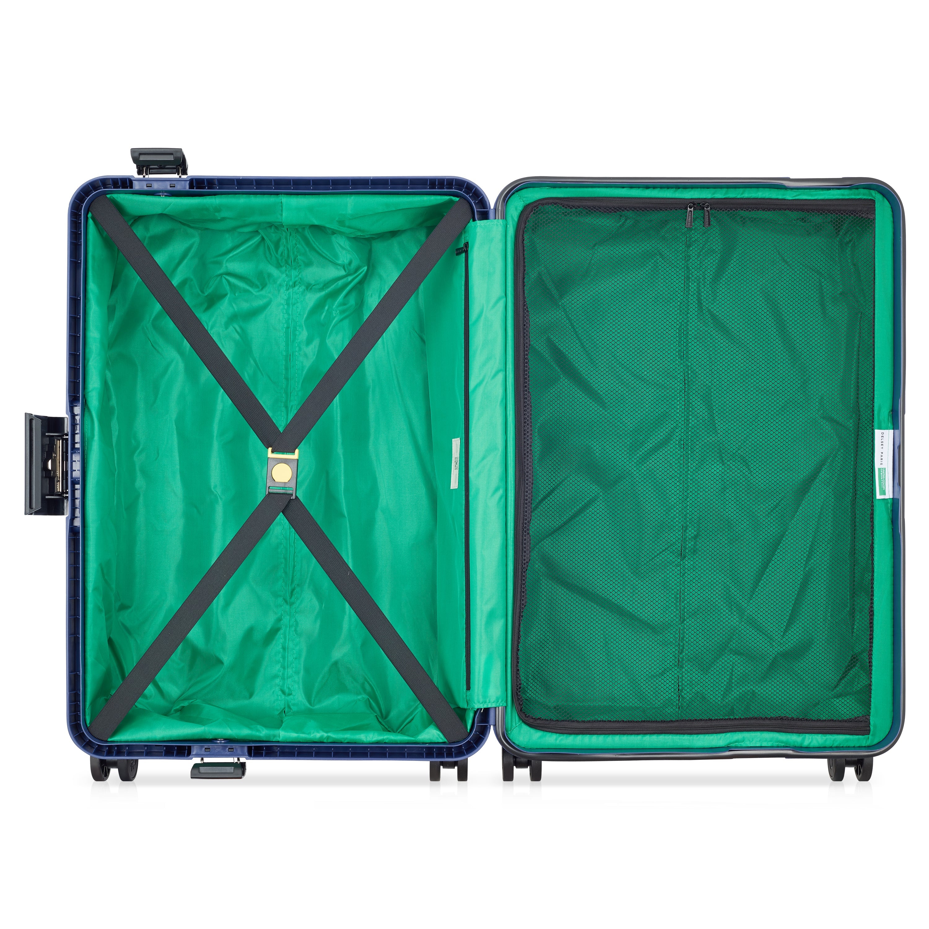 COLOR BLOCK HARDSIDE| Valigia Check-In 66.5 CM BLU NAVY