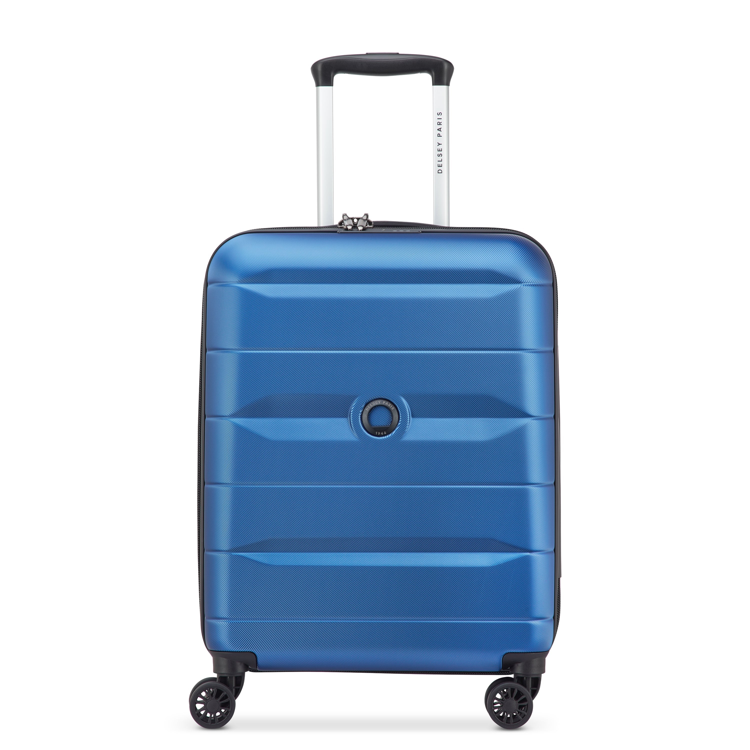 COMETE 4| Suitcase Cabin slim Expandable 55 CM LIGHT BLUE