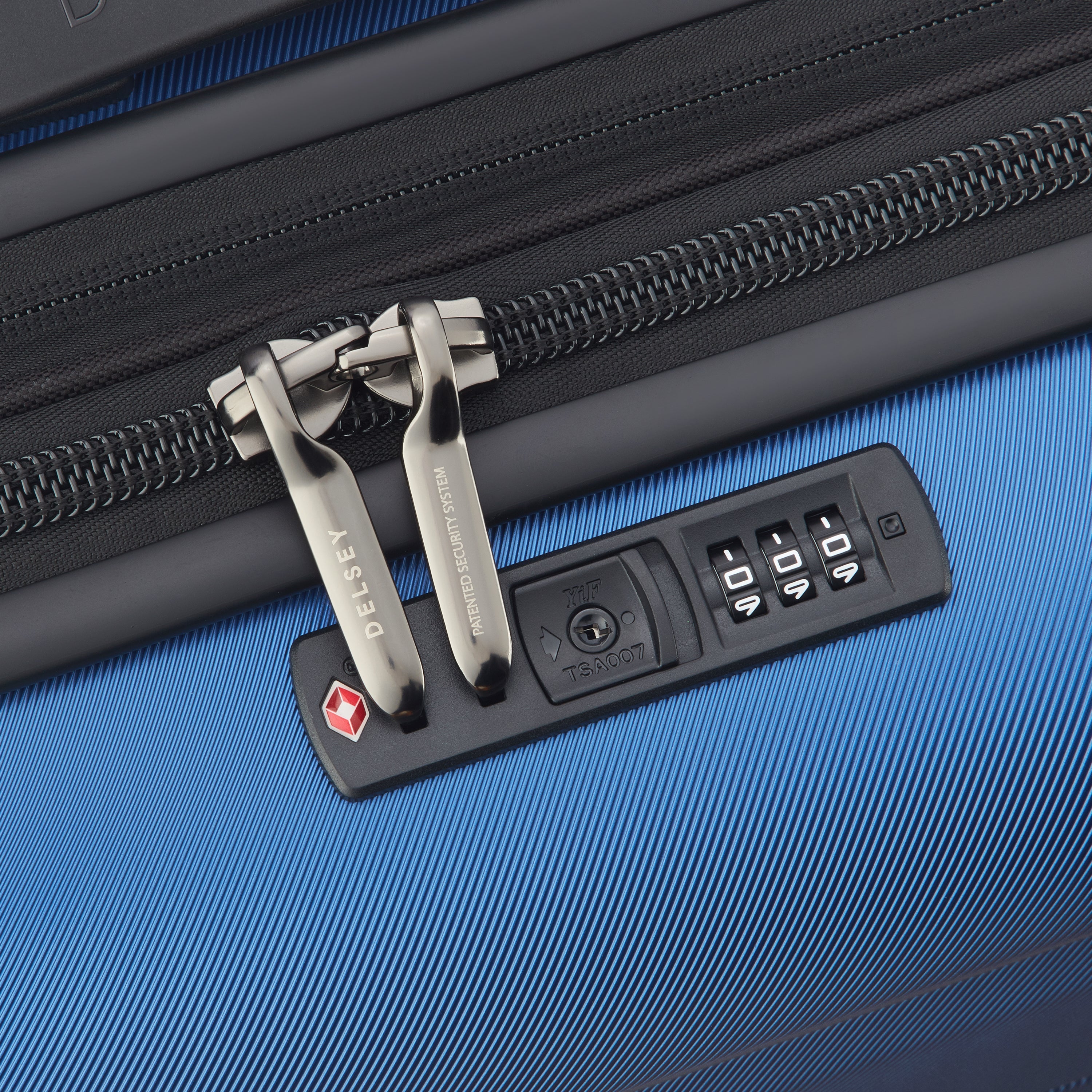 COMETE 4| Suitcase Cabin slim Expandable 55 CM LIGHT BLUE