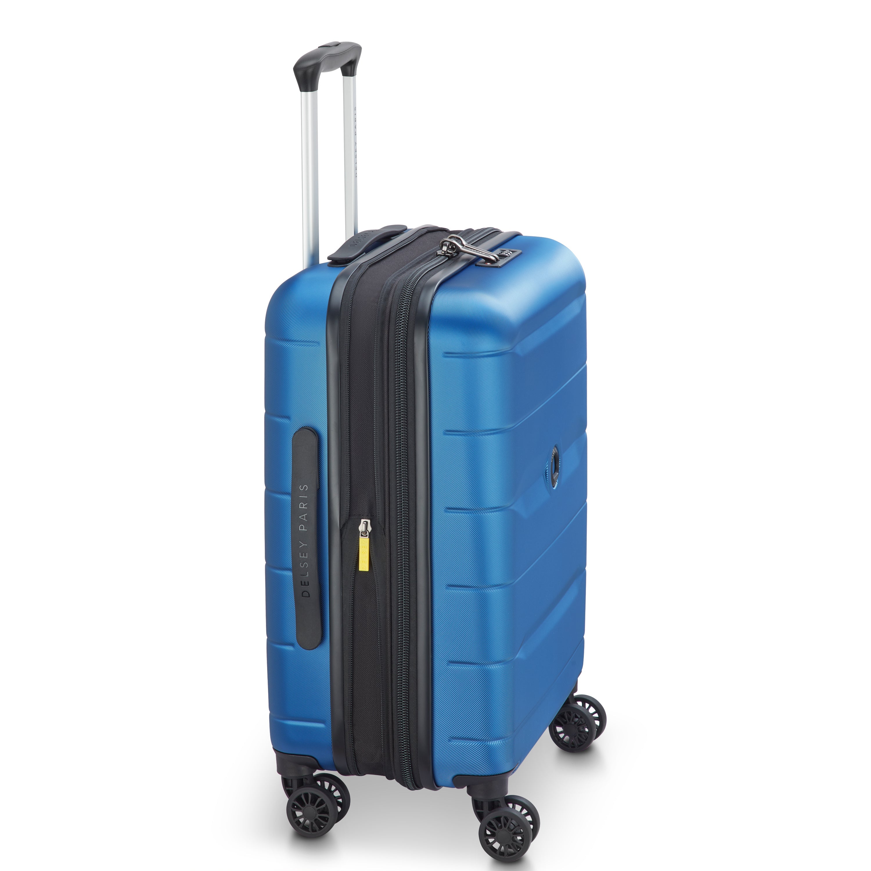 COMETE 4| Suitcase Cabin slim Expandable 55 CM LIGHT BLUE