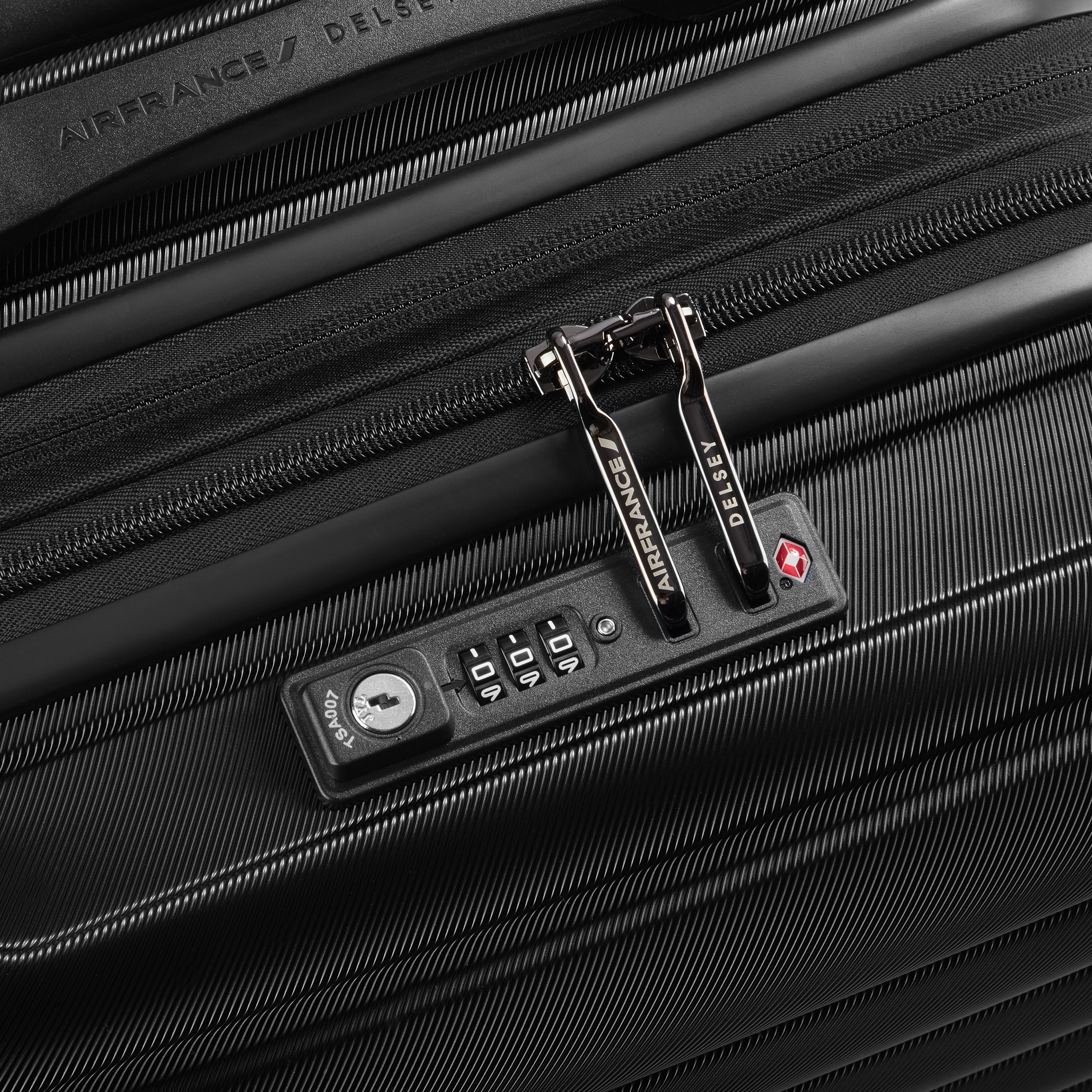 ELEGANCE| Suitcase Cabin Expandable 55 CM BLACK