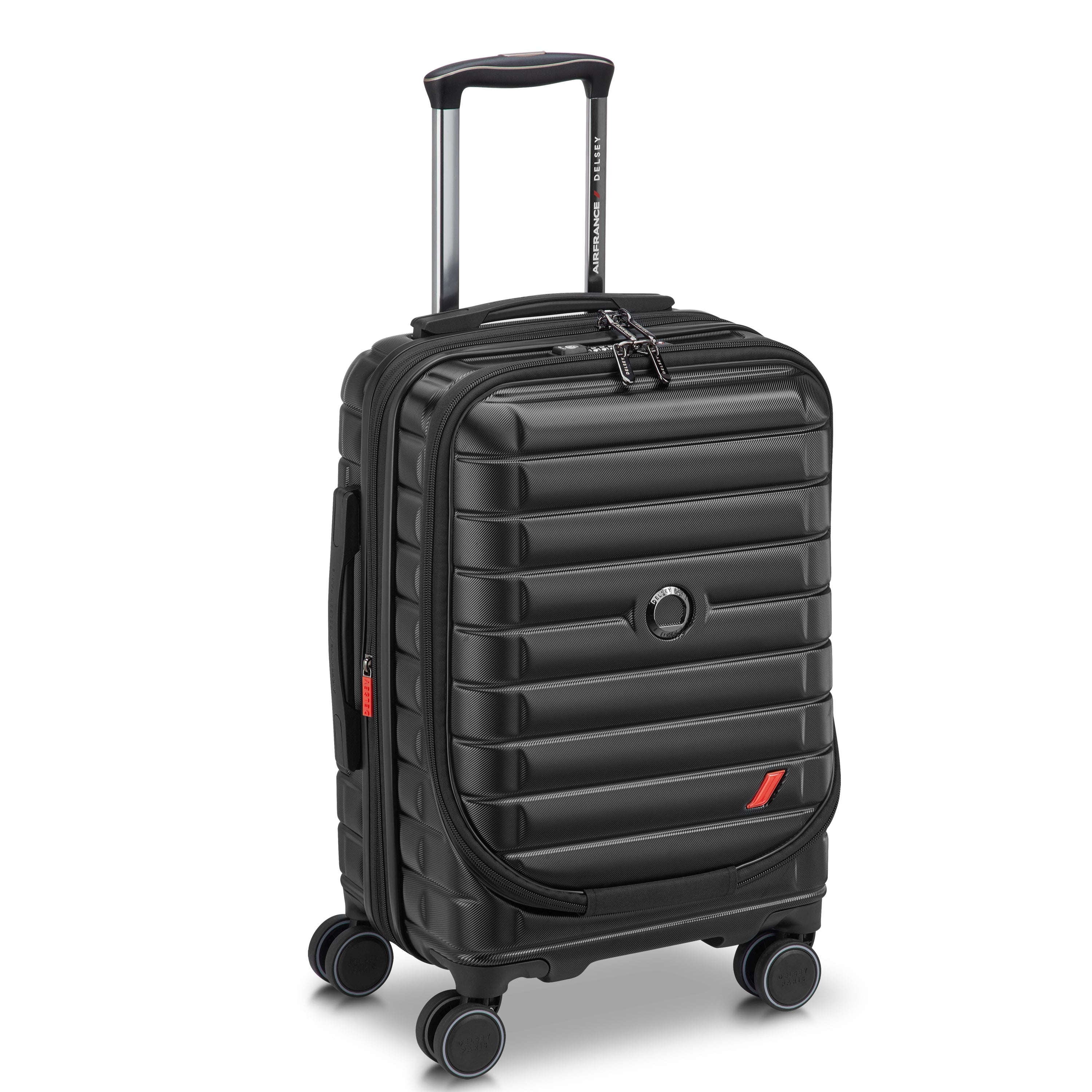 ELEGANCE| Koffer Kabine Erweiterbar 55 CM SCHWARZ