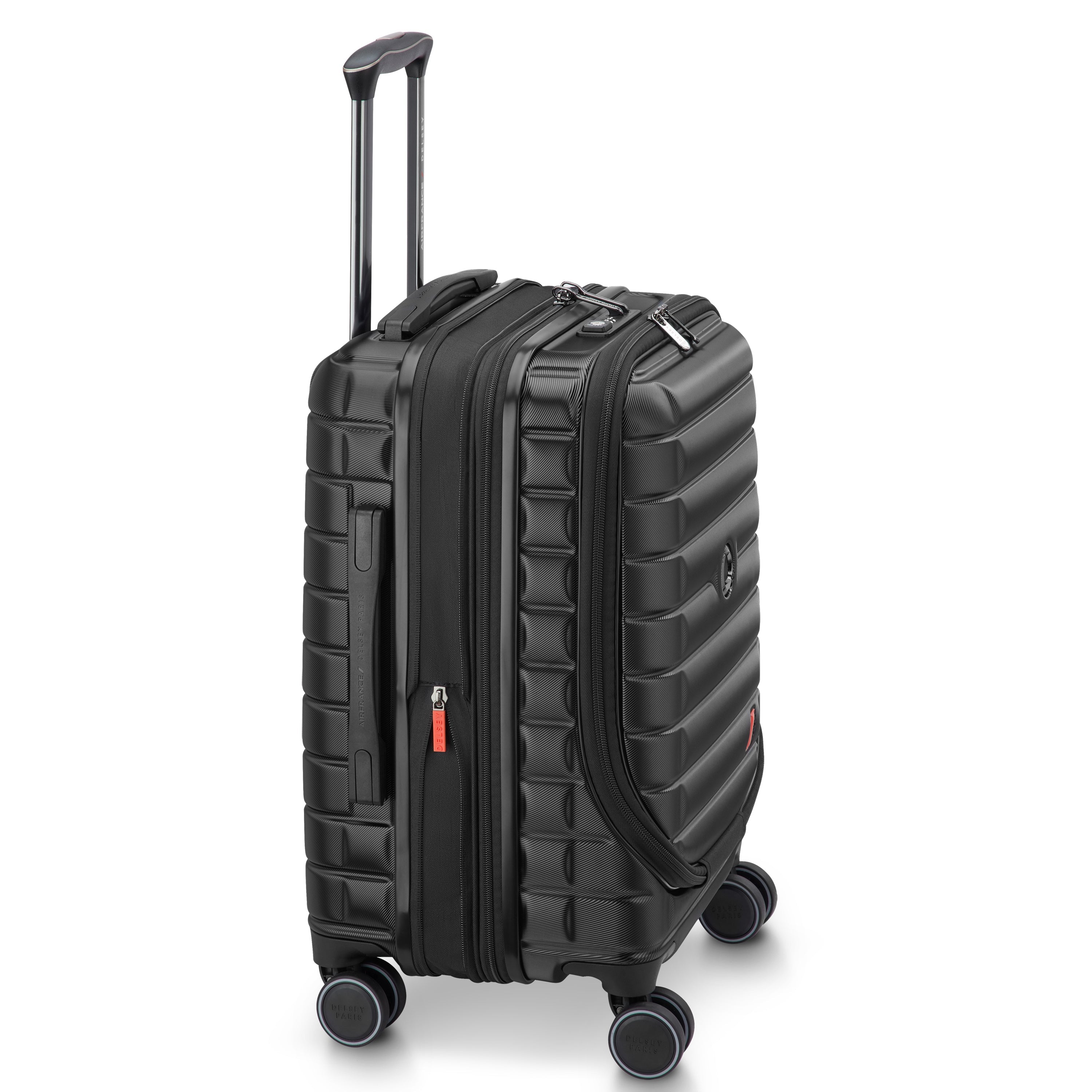 ELEGANCE| Koffer Kabine Erweiterbar 55 CM SCHWARZ