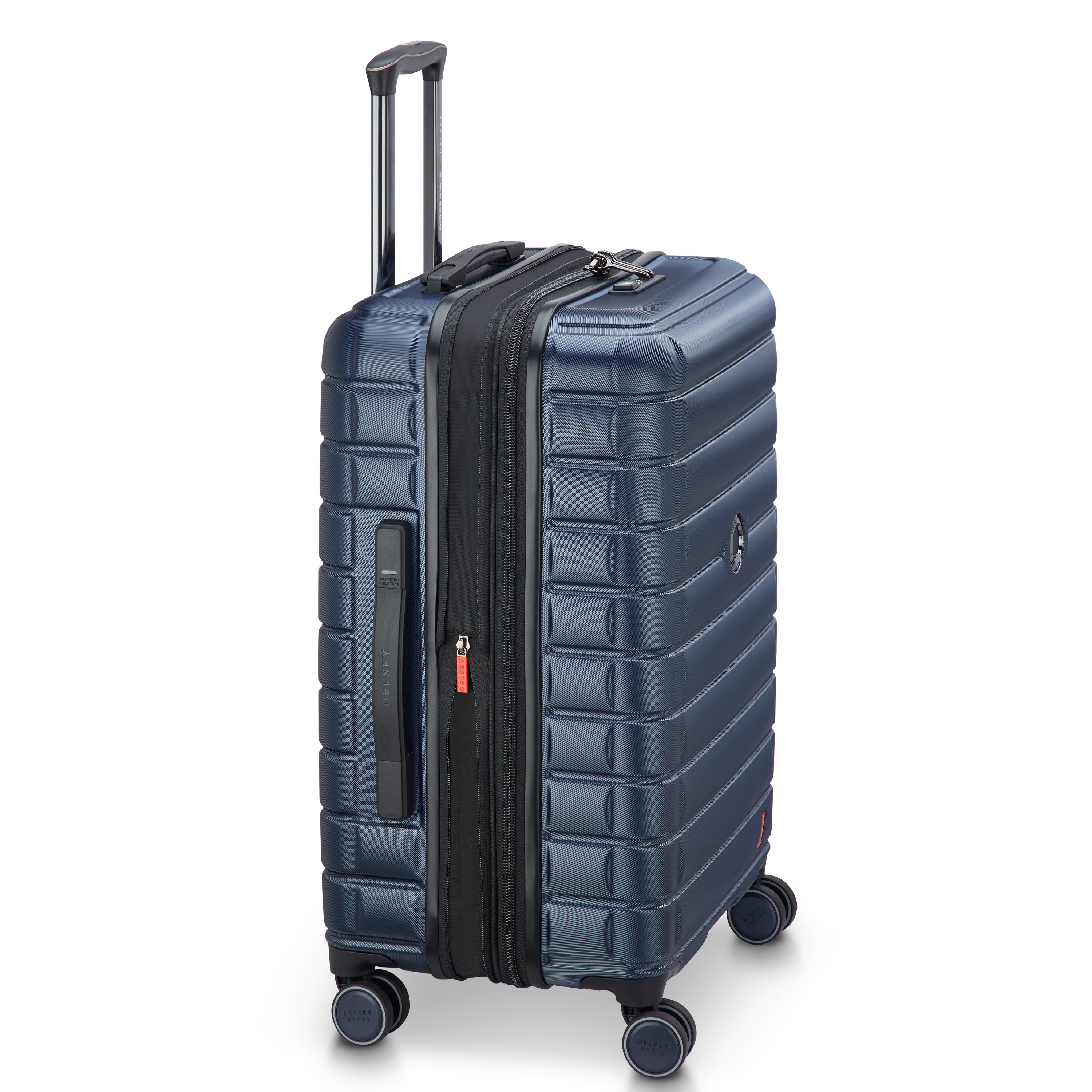 ELEGANCE| Koffer Aufgabe Erweiterbar 66 CM TIEFSEE MARINE