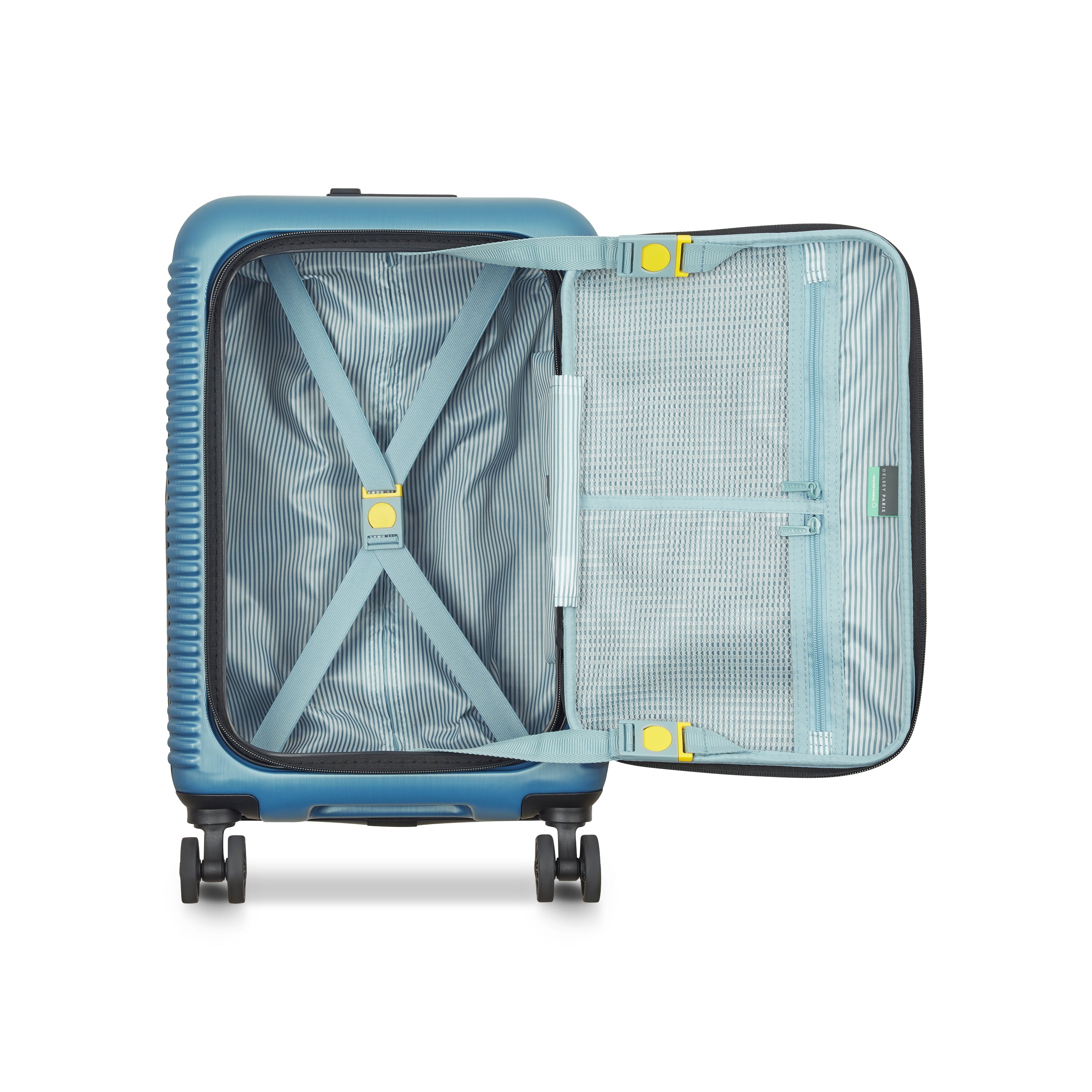 FREESTYLE| Valise Cabine Extensible 55 CM BLEU