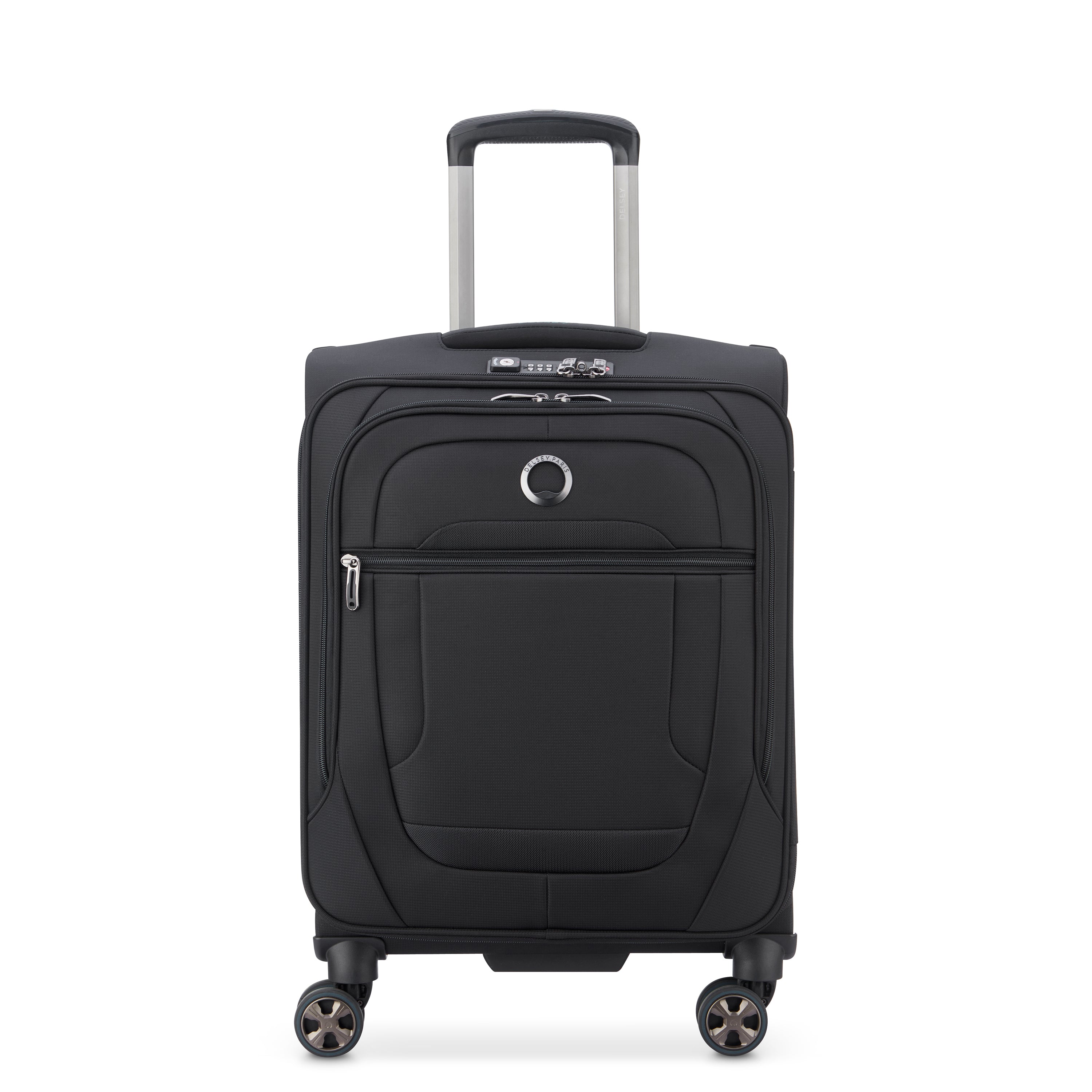 HELIUM DLX| Suitcase Cabin slim 55 CM BLACK