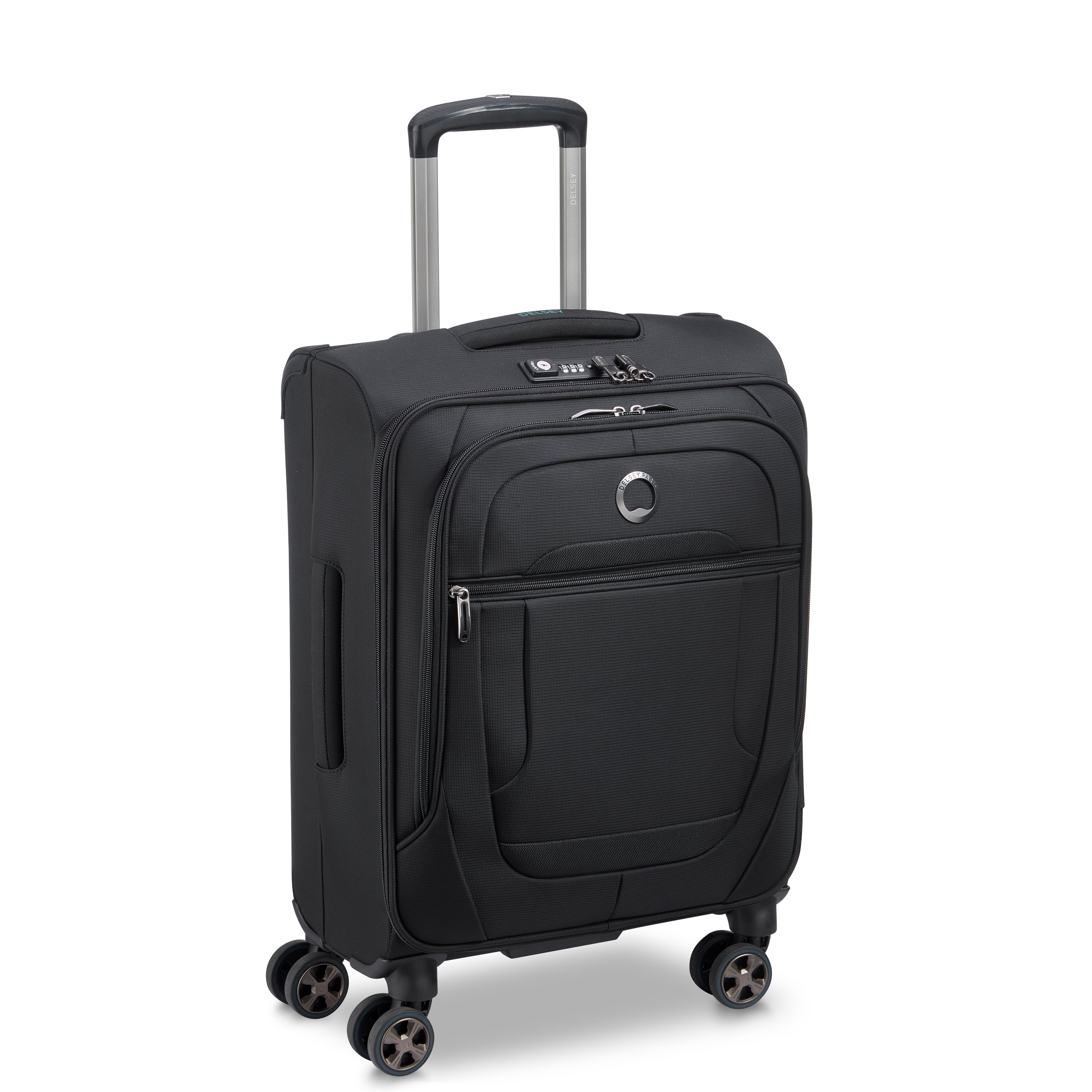 HELIUM DLX| Suitcase Cabin slim 55 CM BLACK