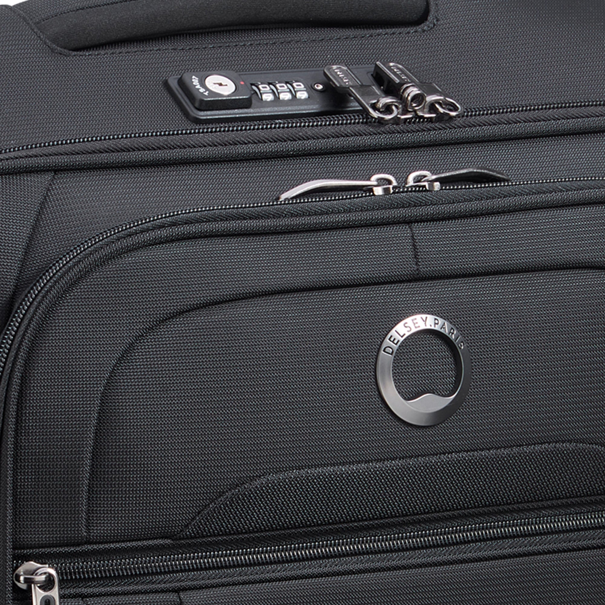 HELIUM DLX| Suitcase Cabin slim 55 CM BLACK