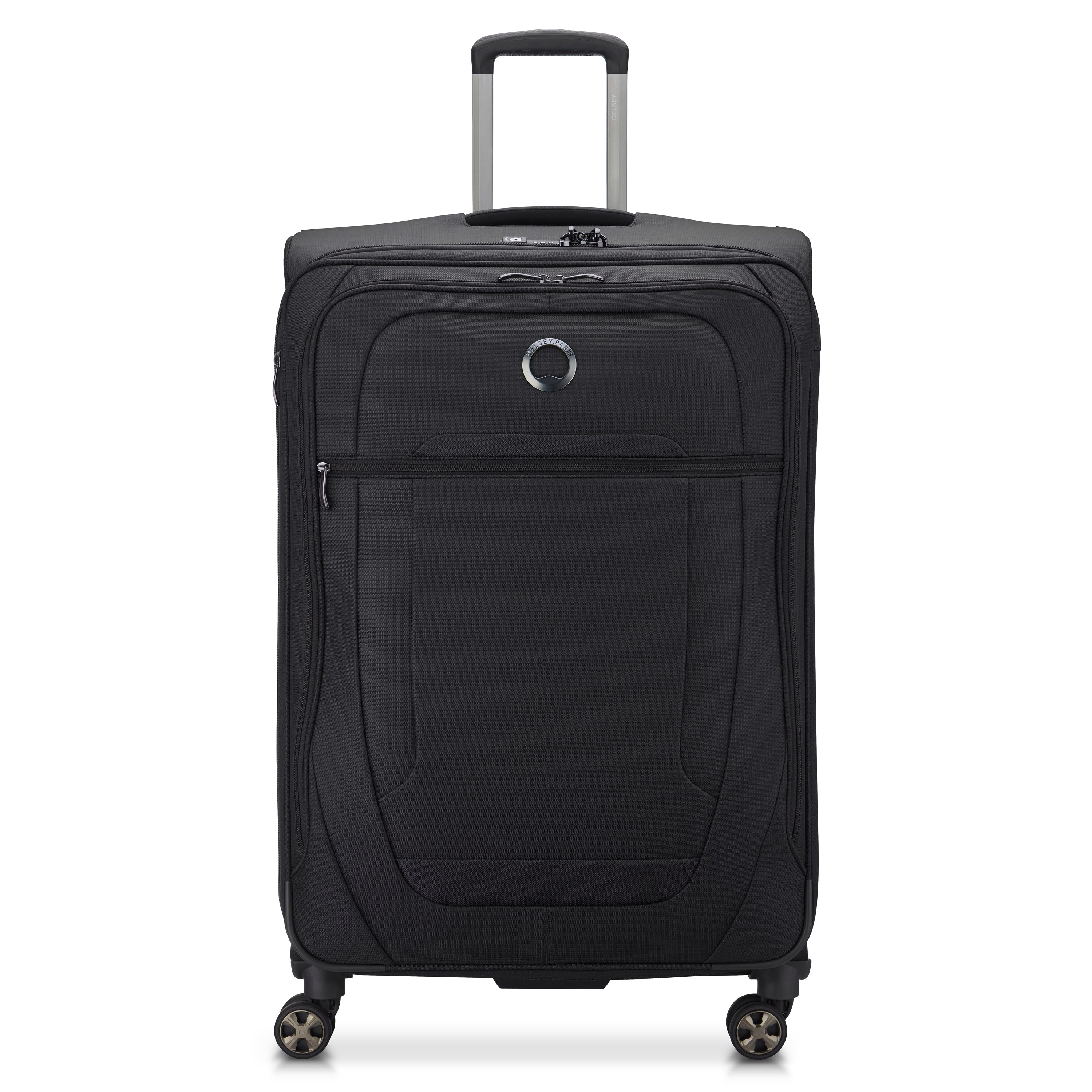 HELIUM DLX| Koffer Ruimbagage Uitbreidbaar 77.5 CM ZWART