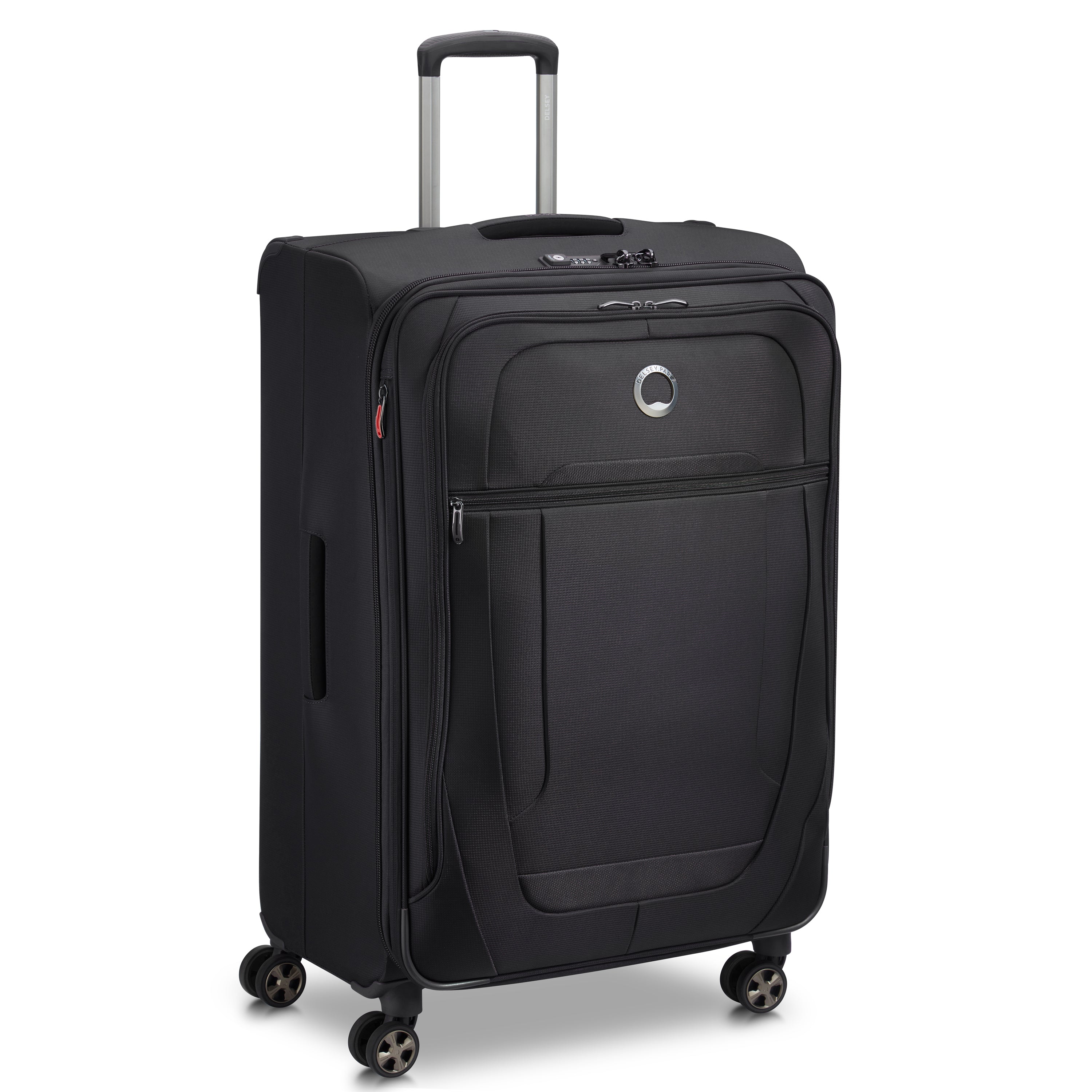HELIUM DLX| Koffer Ruimbagage Uitbreidbaar 77.5 CM ZWART