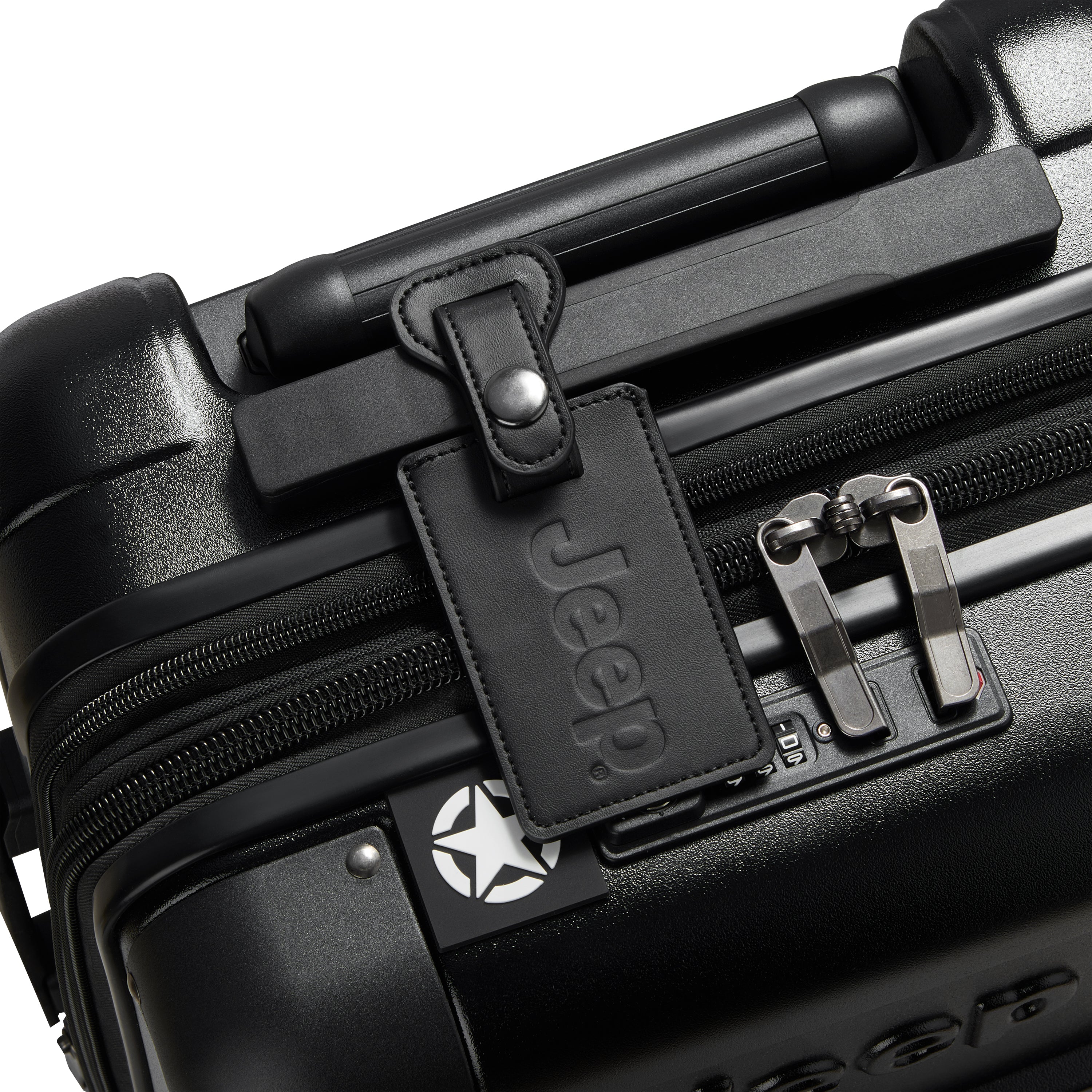 JA018C| Etichetta Bagaglio NERO