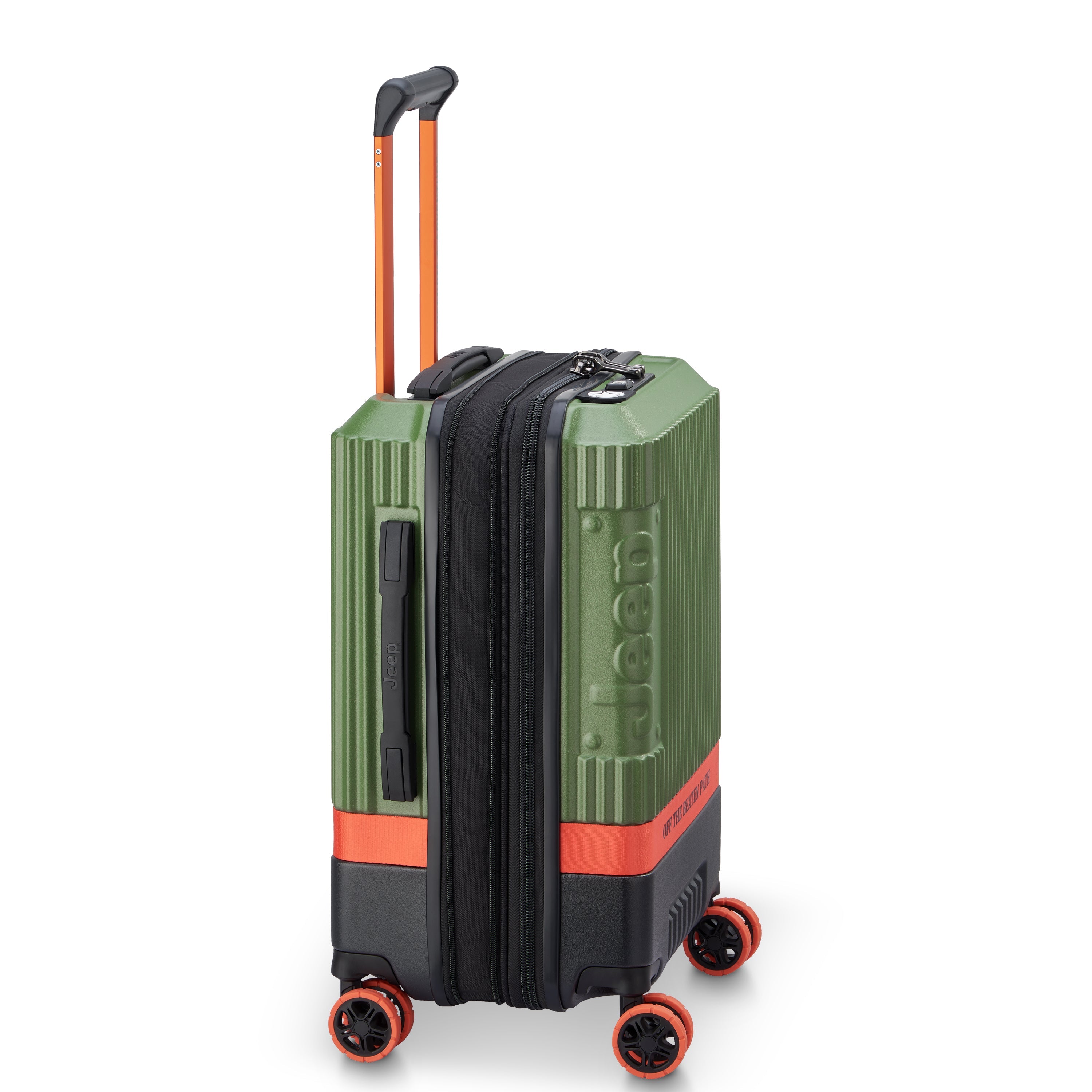 JH001A| Suitcase Cabin Expandable 55 CM GREEN
