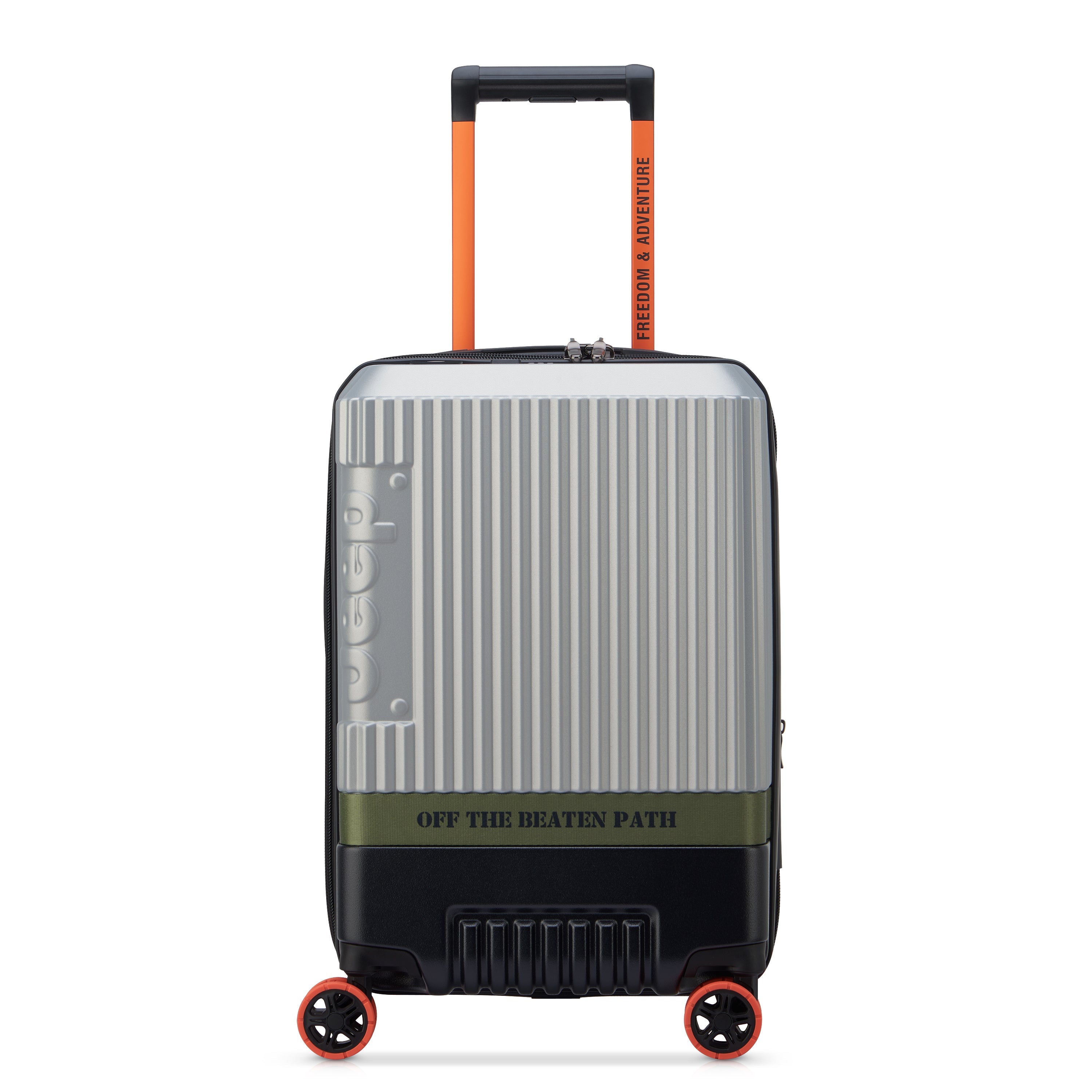 JH001A| Suitcase Cabin Expandable 55 CM SILVER