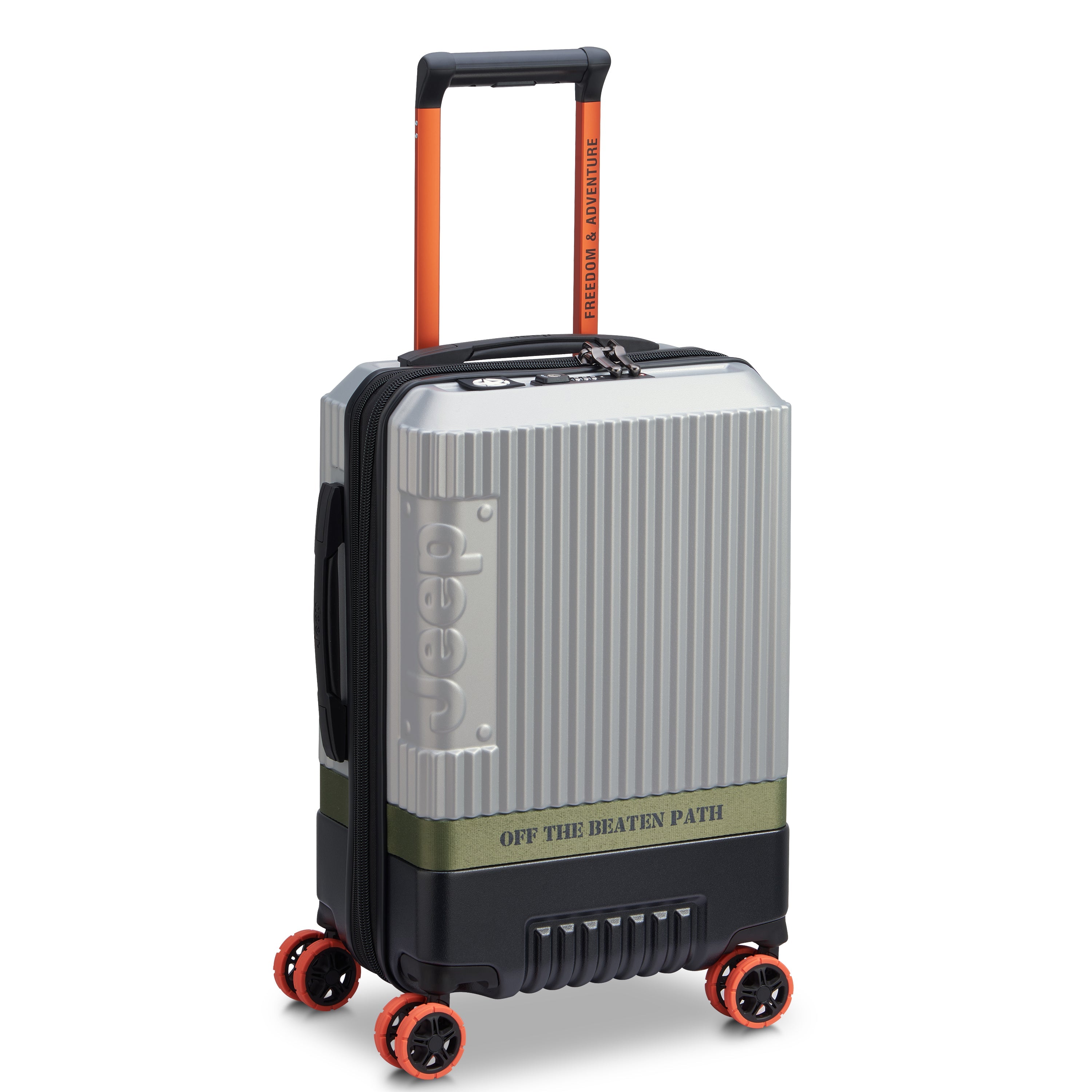 JH001A| Suitcase Cabin Expandable 55 CM SILVER