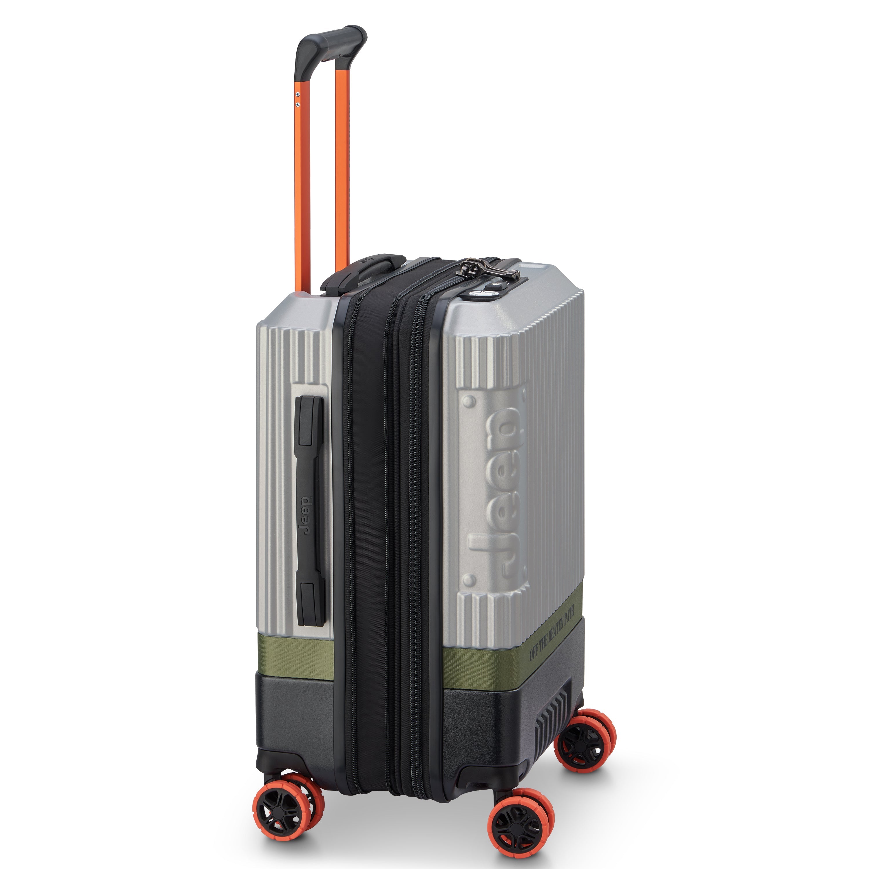 JH001A| Suitcase Cabin Expandable 55 CM SILVER