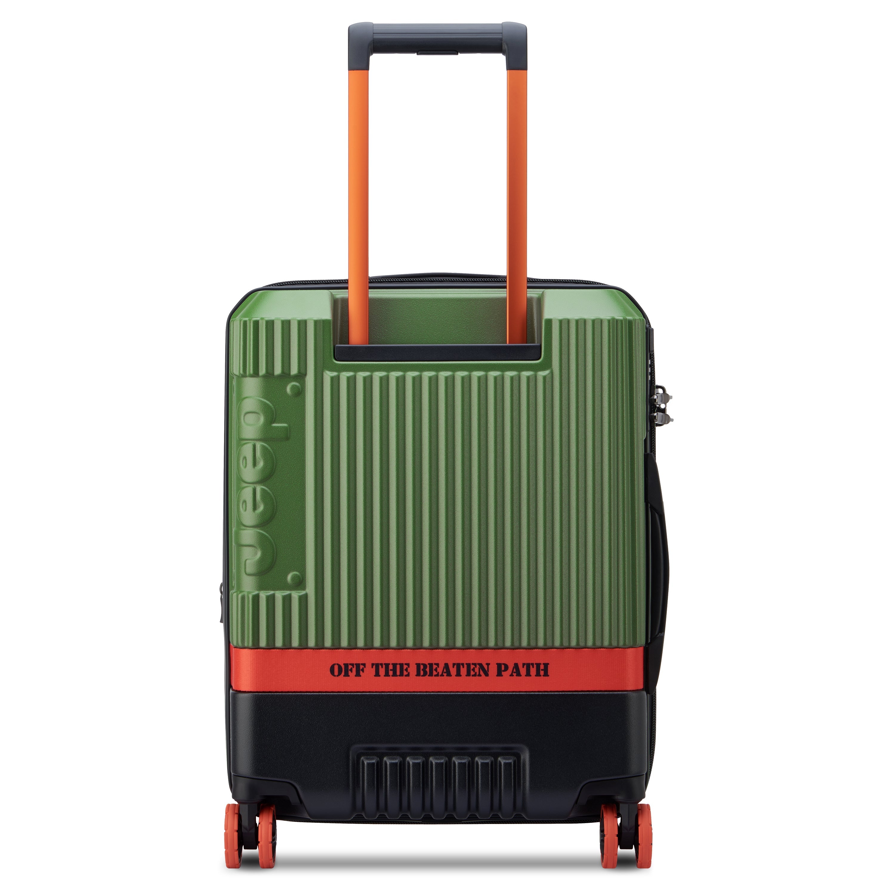 JH001A| Suitcase Cabin slim Expandable 55 CM GREEN