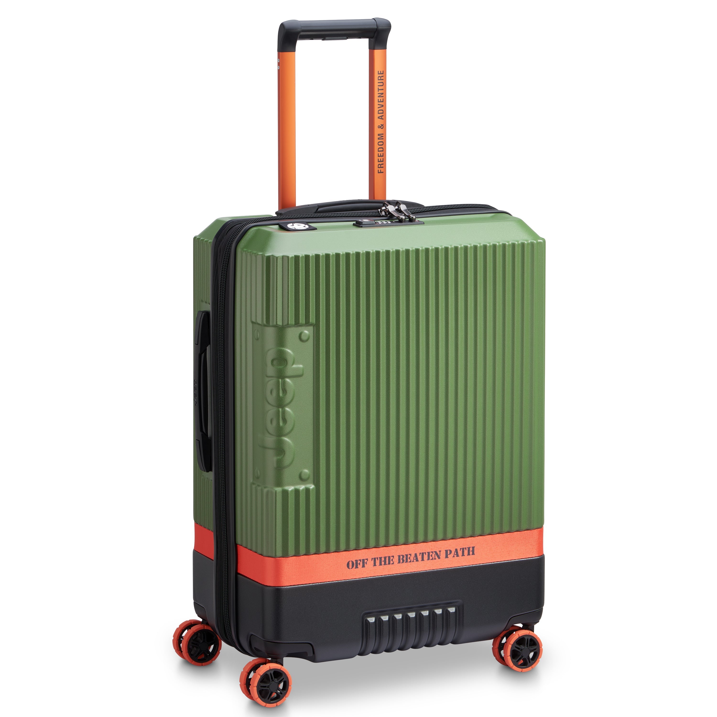 JH001A| Suitcase Check-In Expandable 66 CM GREEN