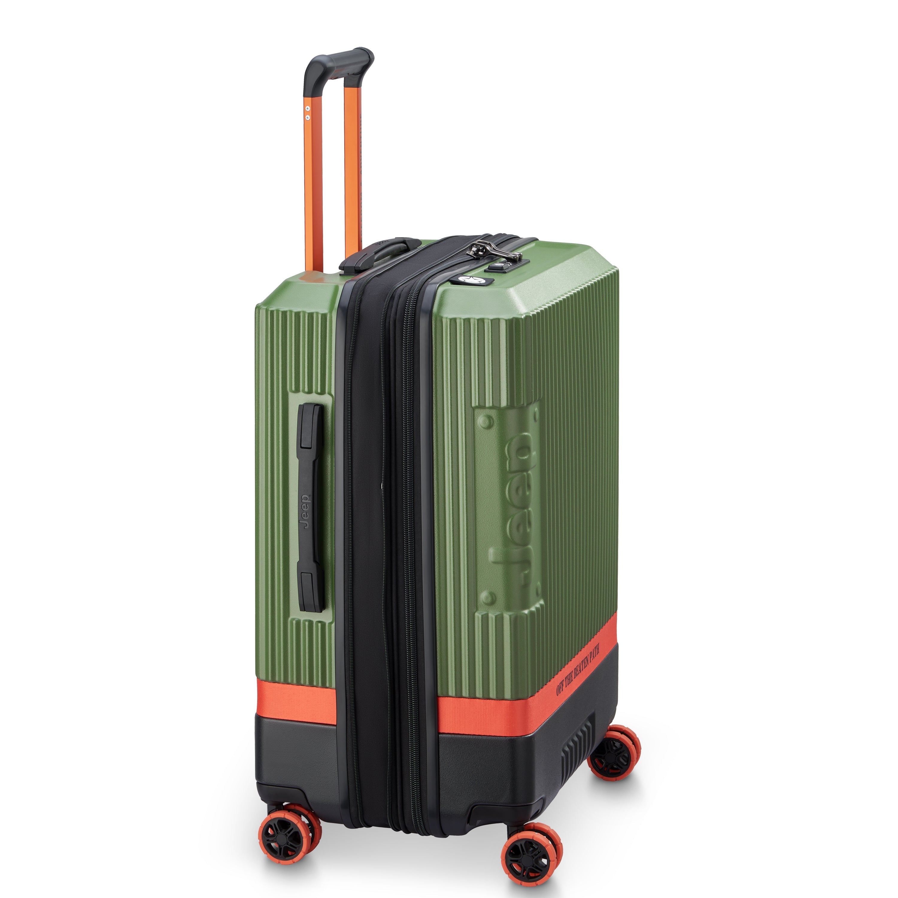 JH001A| Suitcase Check-In Expandable 66 CM GREEN