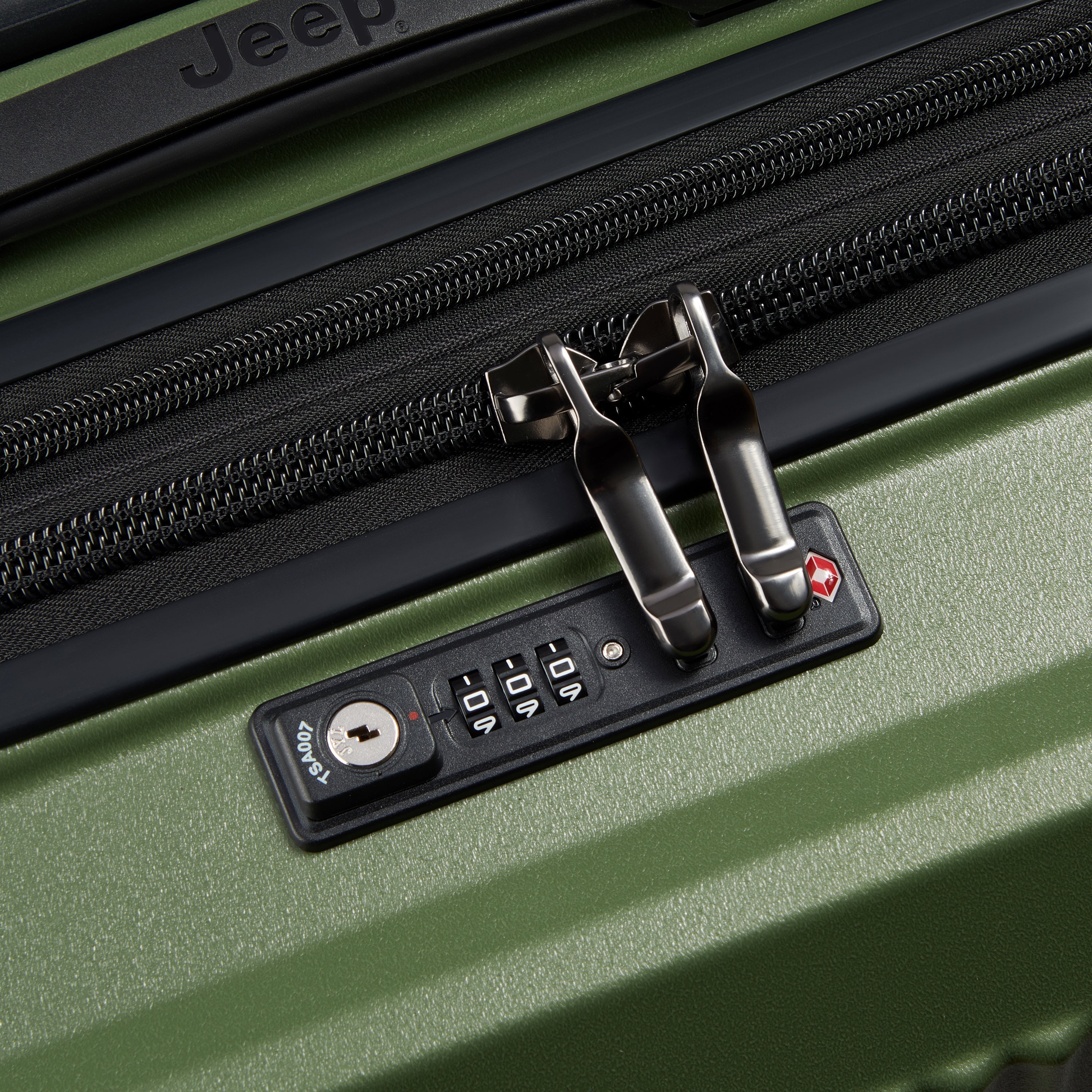 JH001A| Suitcase Check-In Expandable 66 CM GREEN