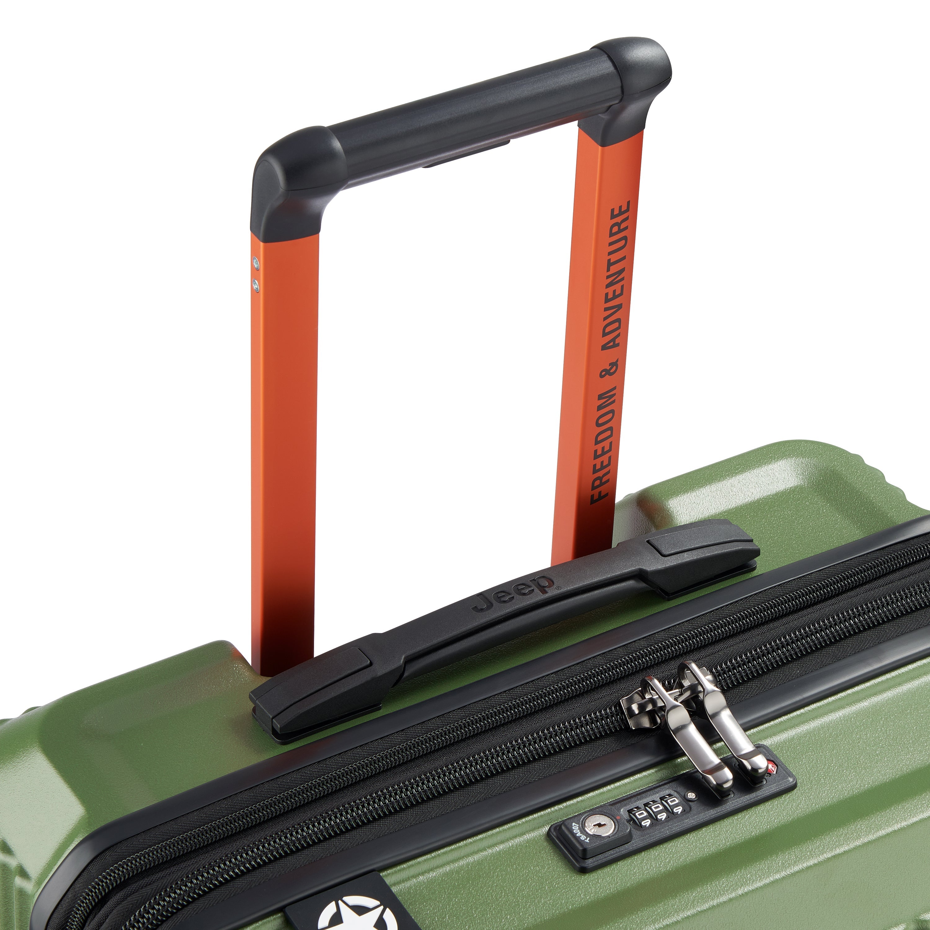 JH001A| Suitcase Check-In Expandable 66 CM GREEN