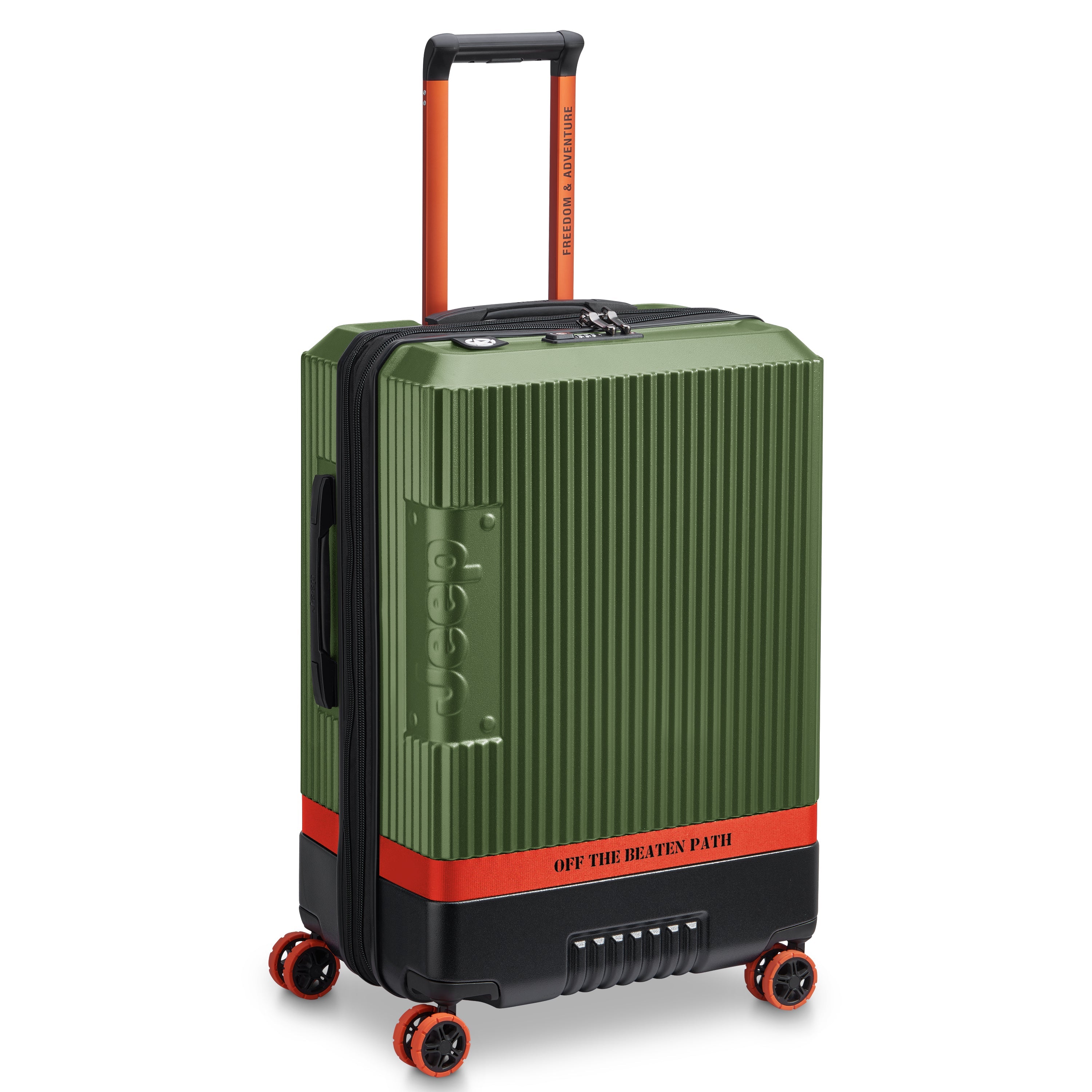 JH001A| Trolley Check-In Espandibile 68.5 CM VERDE