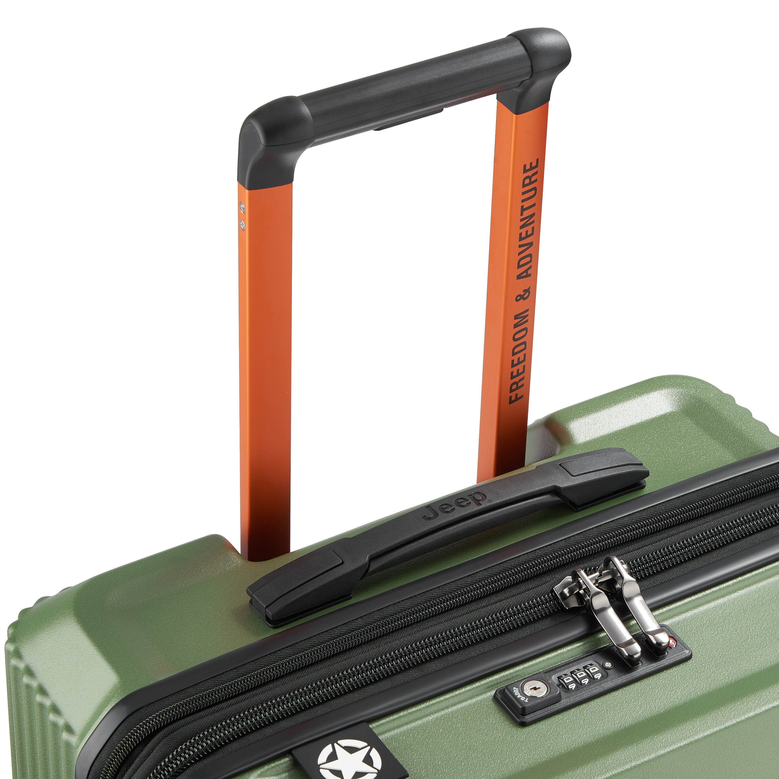 JH001A| Trolley Check-In Espandibile 68.5 CM VERDE