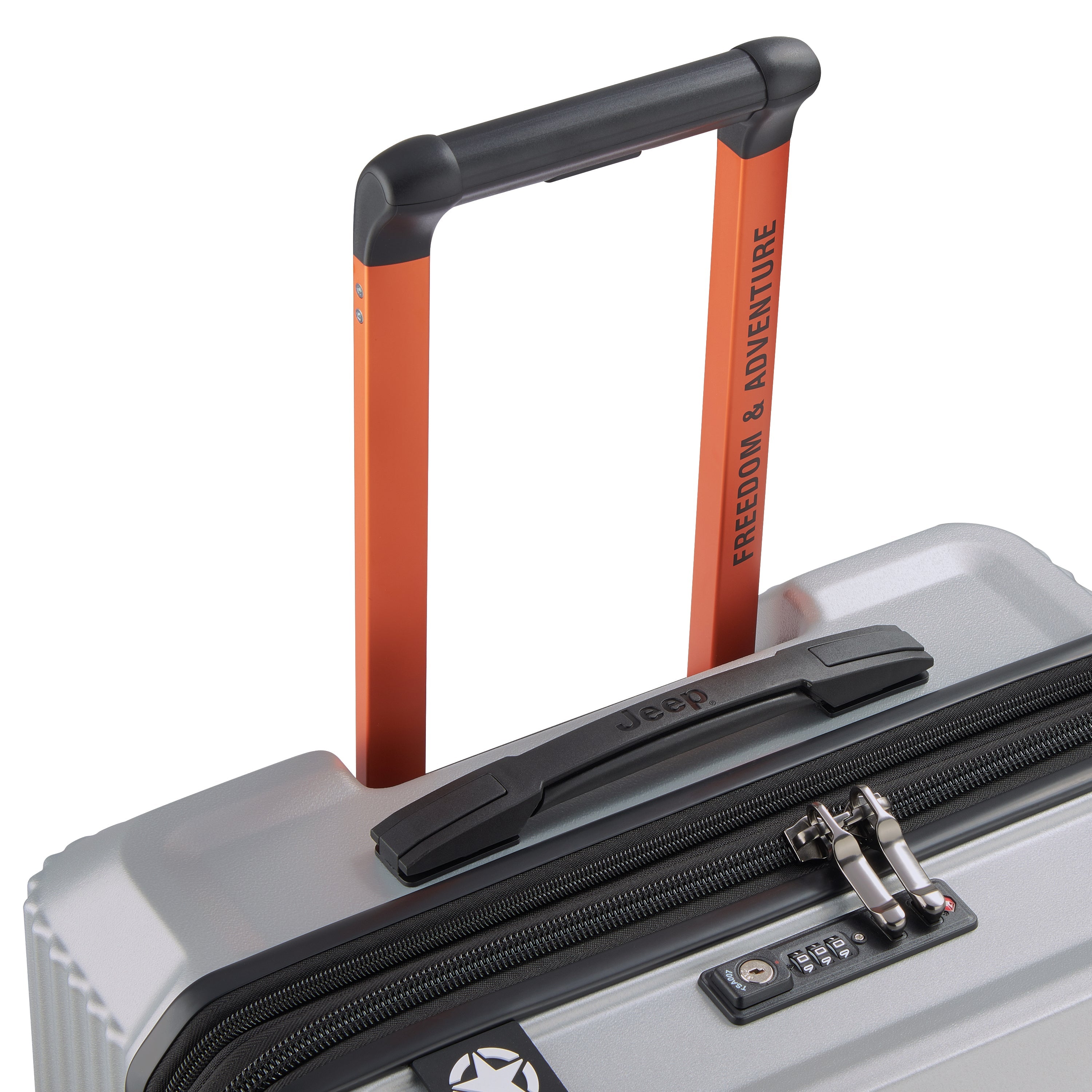 JH001A| Suitcase Check-In Expandable 68.5 CM SILVER