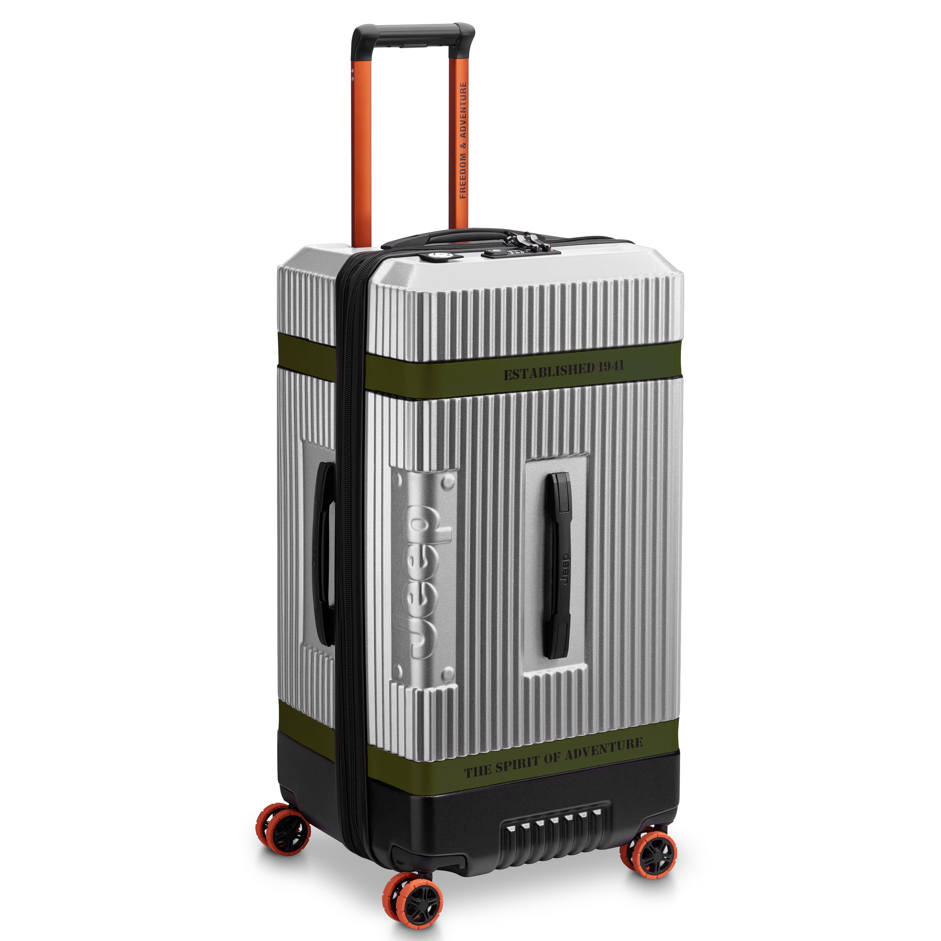 JH001A| Trunk Check-In ZILVER