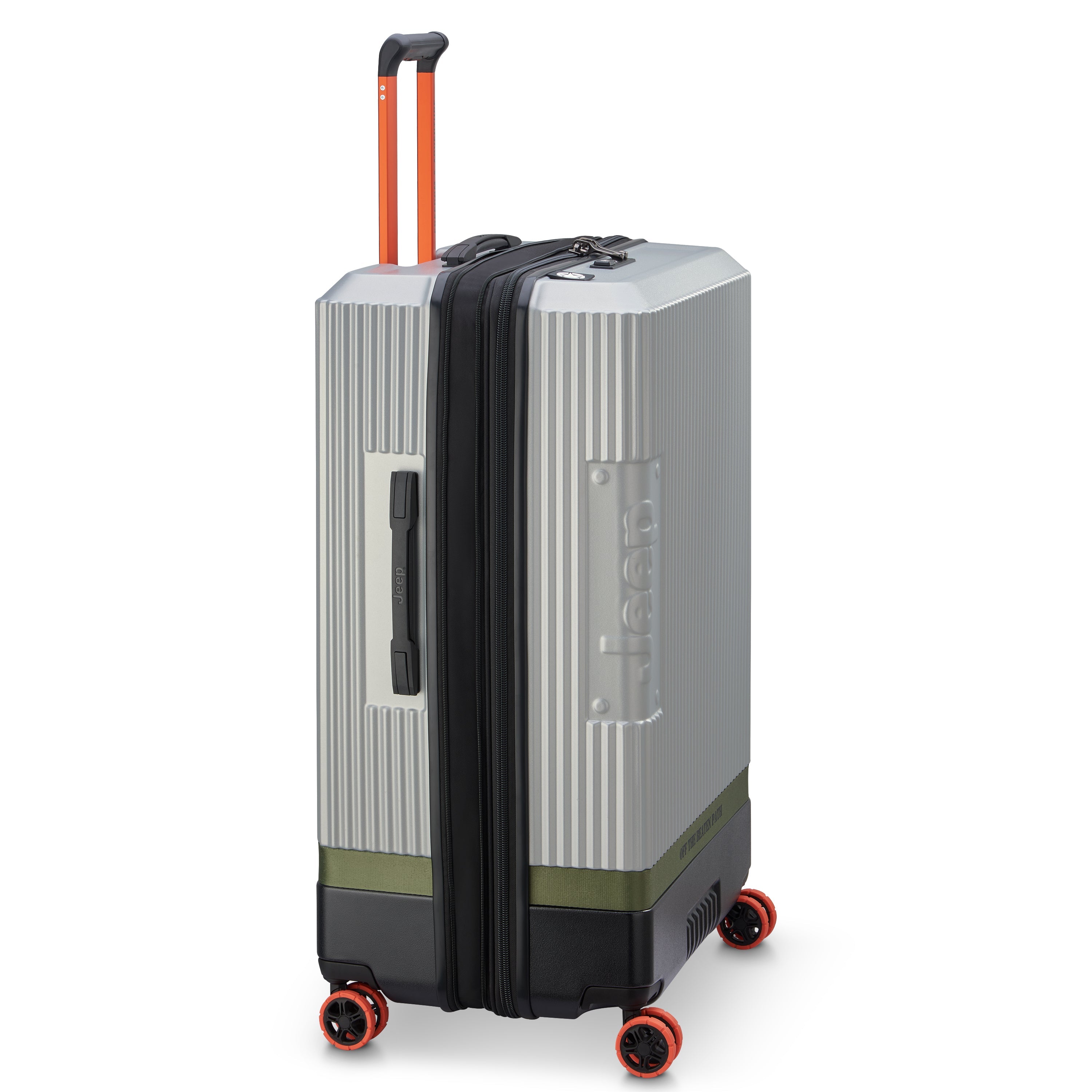 JH001A| Suitcase Check-In Expandable 80.5 CM SILVER