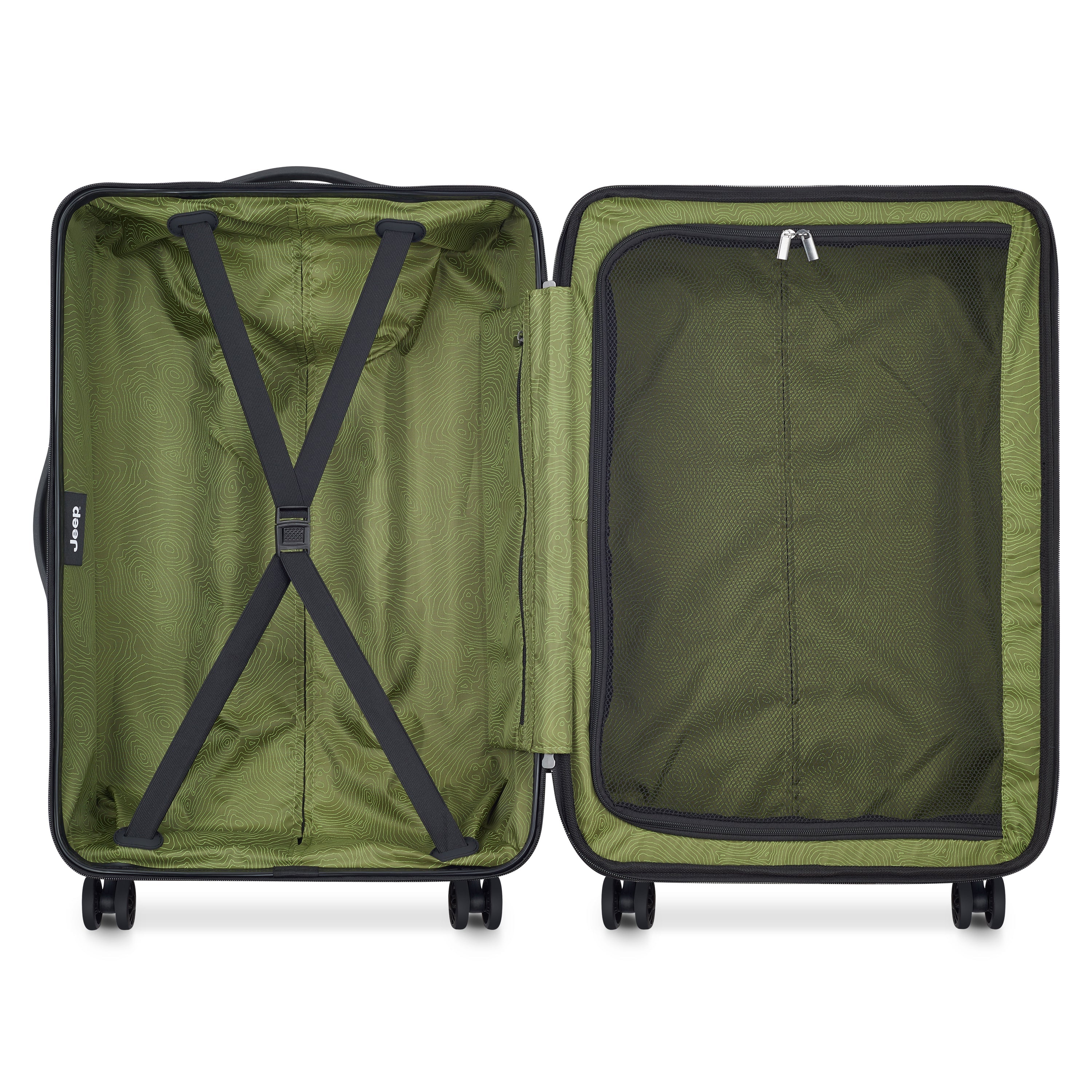 JH004C| Suitcase Check-In Expandable 68 CM AVOCADO