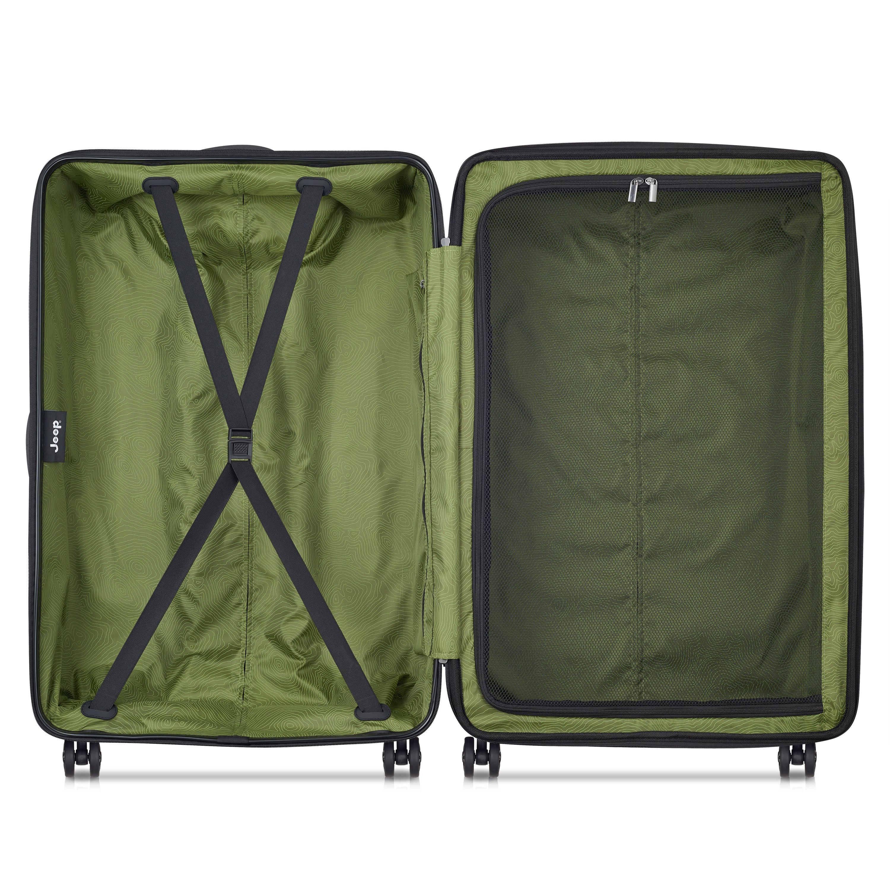 JH004C| Suitcase Check-In Expandable 80 CM BLACK