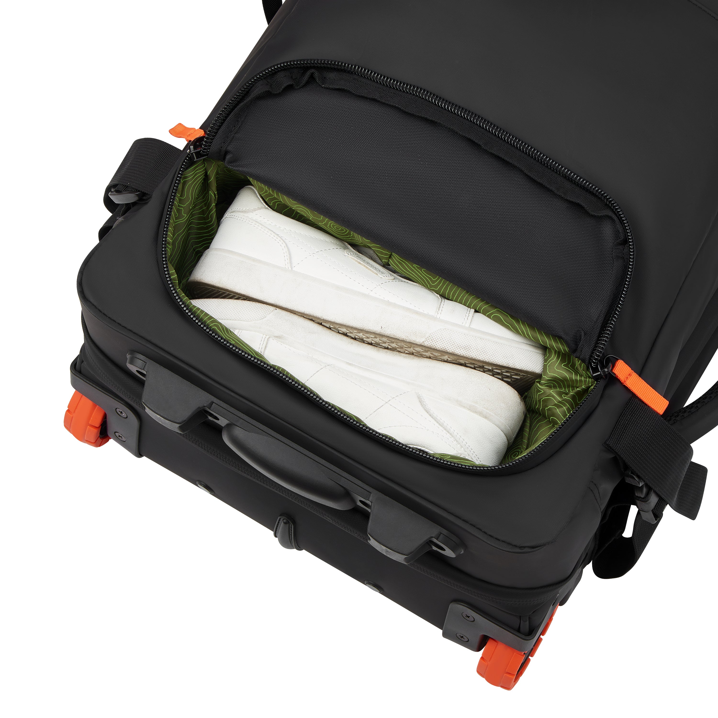 JS005A| Trolley Duffle Bag Cabin 35 CM BLACK