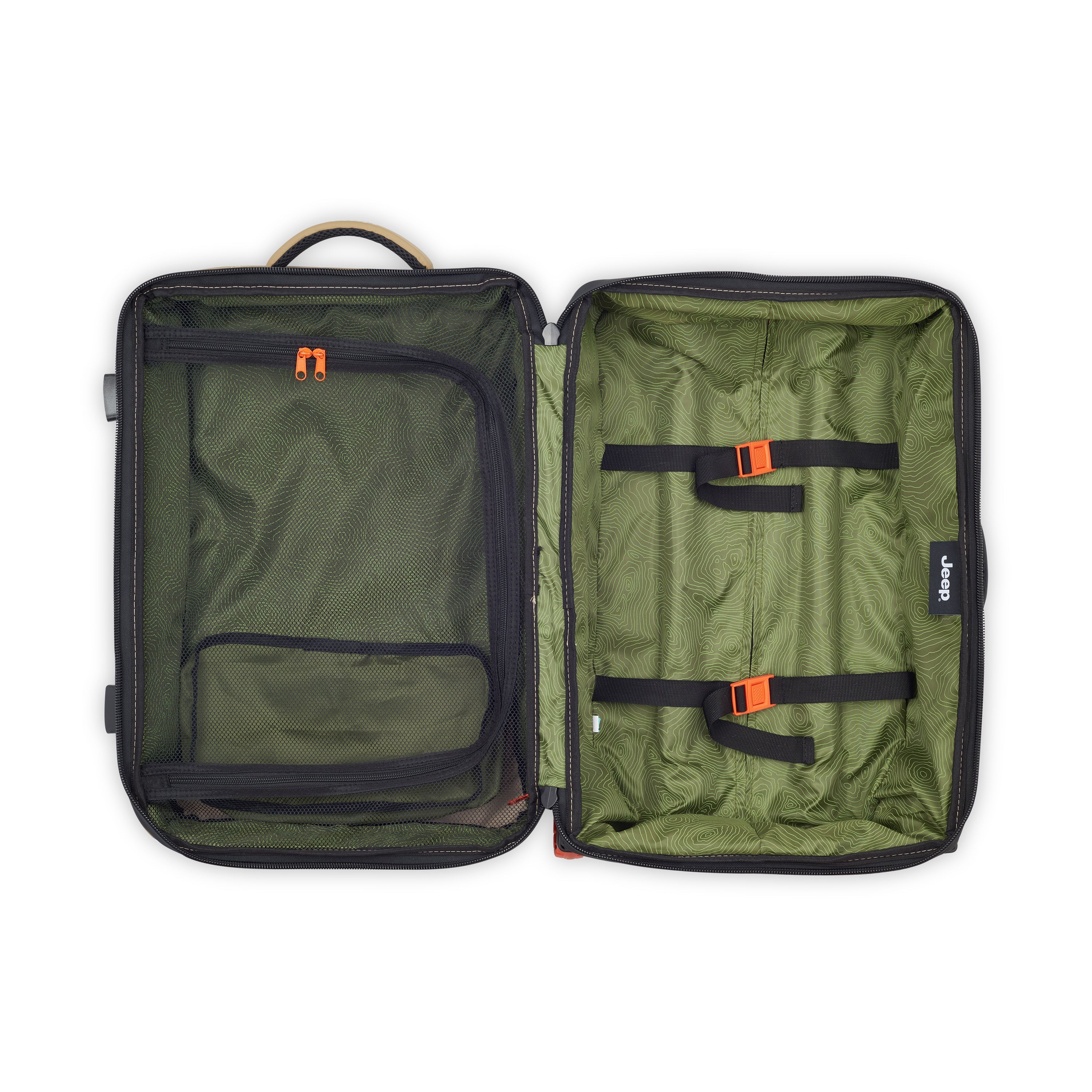 JS005A| Trolley Duffle Bag Cabina 35 CM WARM SAND