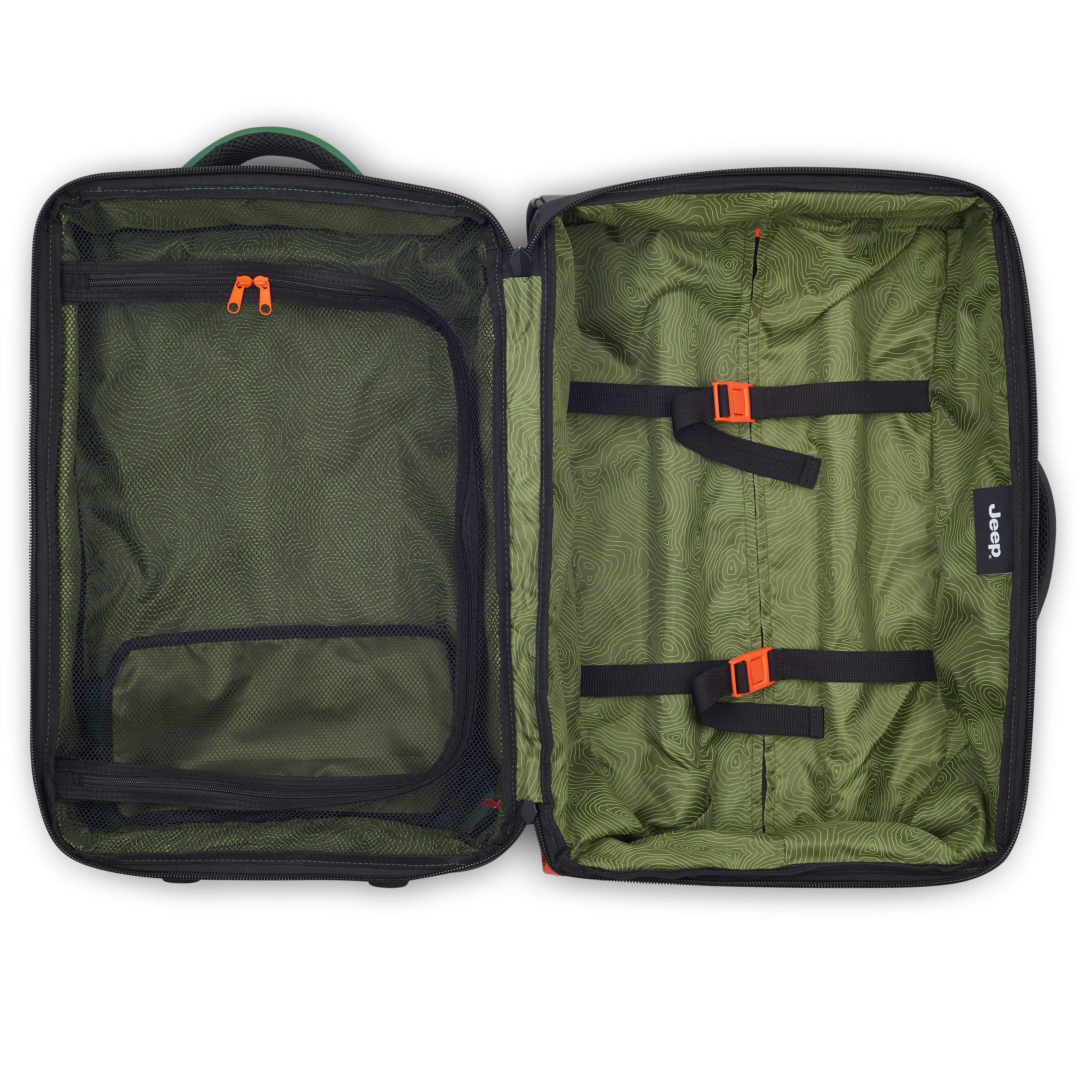 JS005A| Trolley-Reisetasche Kabine 35 CM ELM GREEN