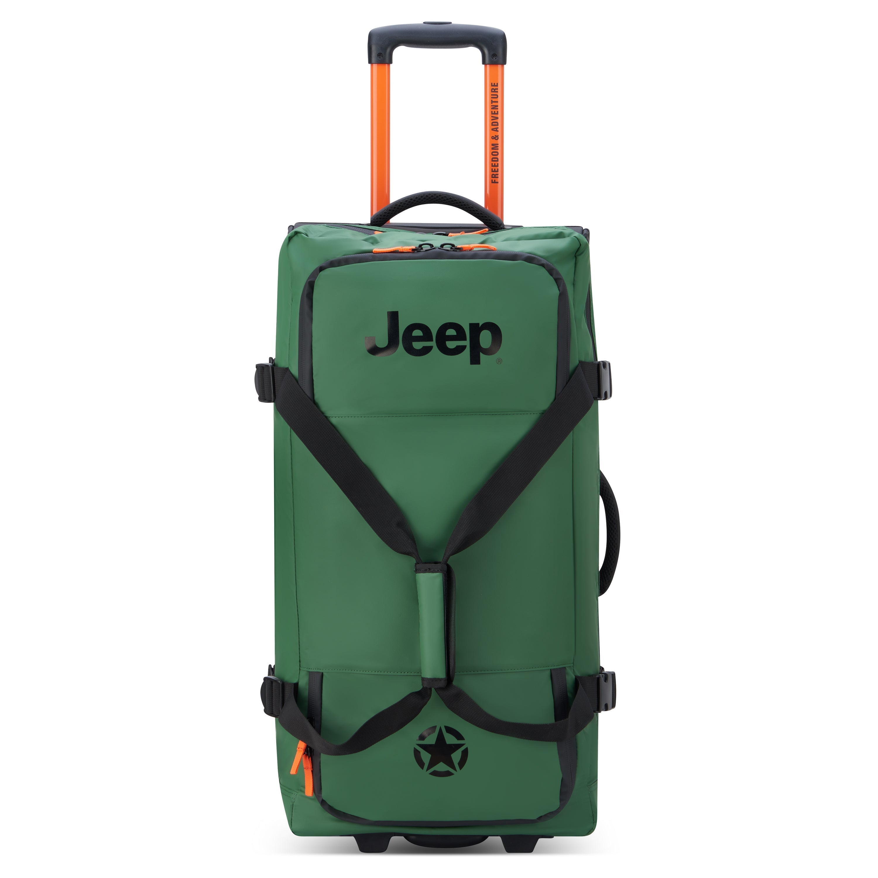 JS005A| Trolley Duffle Bag Check-In 36.5 CM ELM GREEN