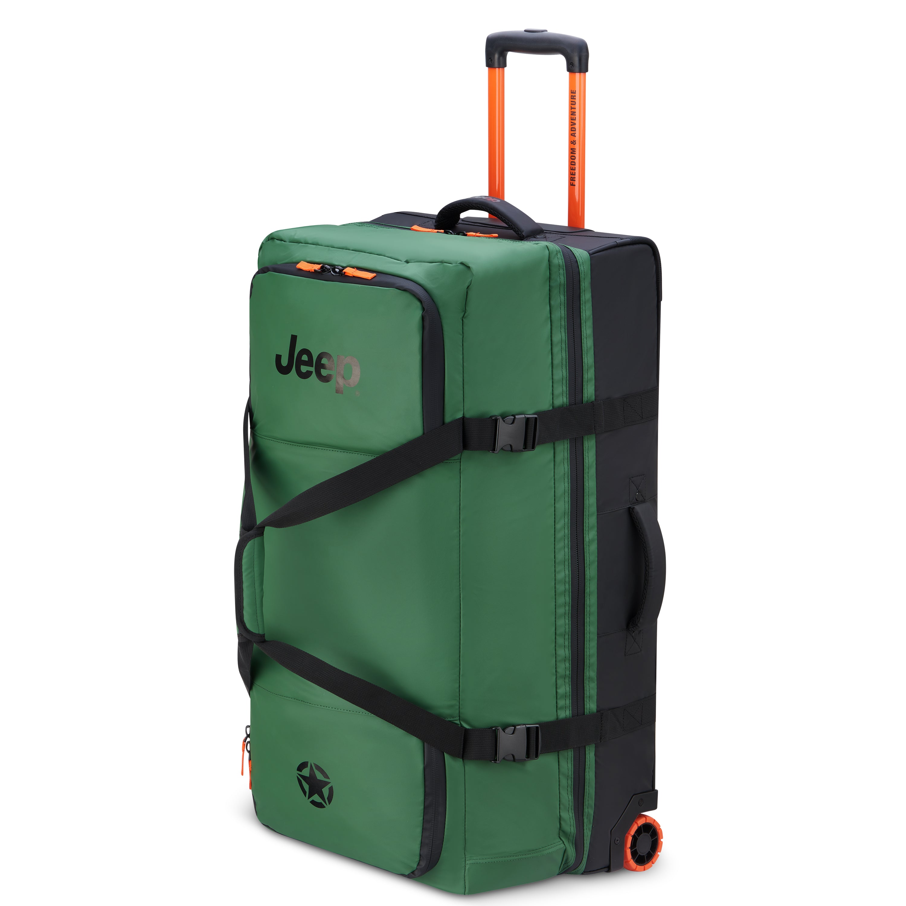 JS005A| Trolley Duffle Bag Check-In 40.5 CM ELM GREEN