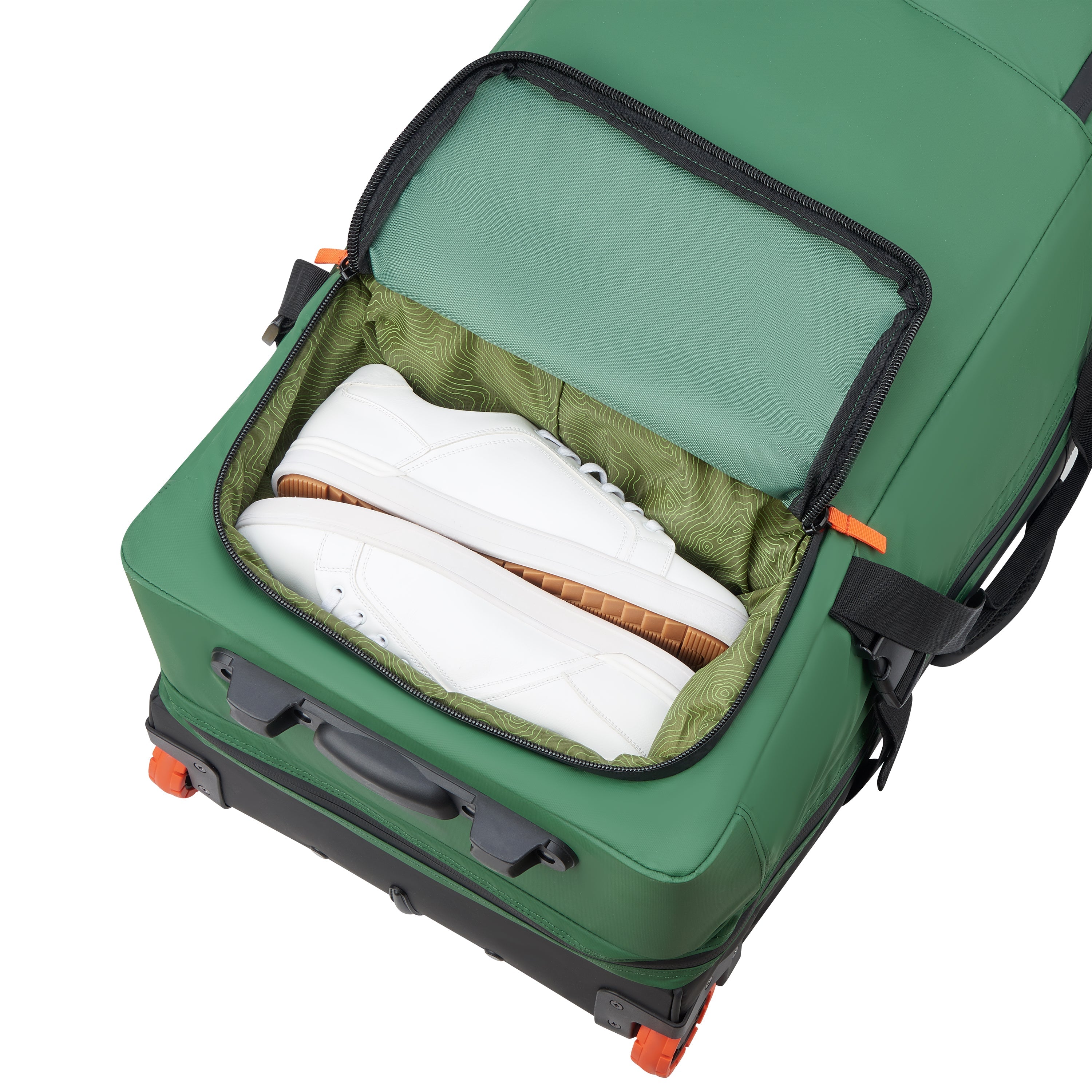 JS005A| Trolley Duffle Bag Check-In 40.5 CM ELM GREEN