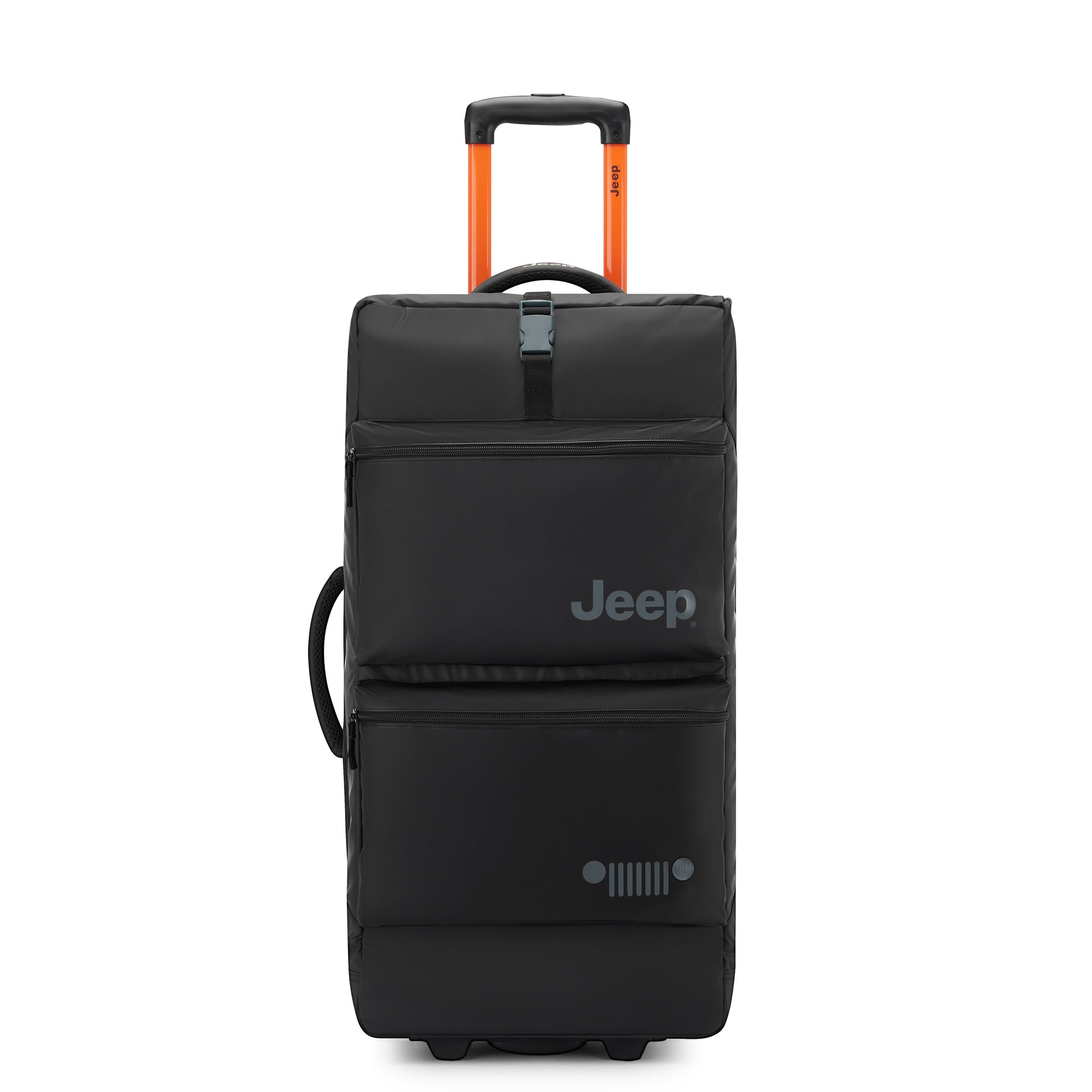 JS006B| Trolley Duffle Bag Check-In 36.5 CM BLACK