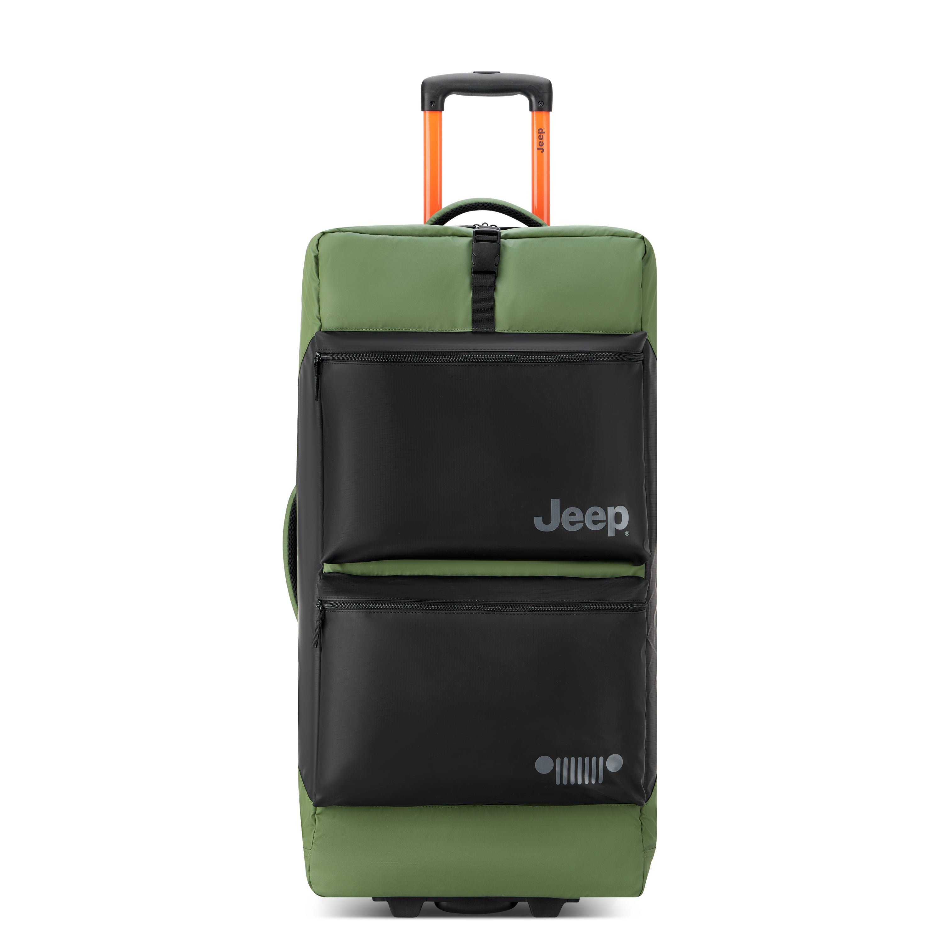 JS006B| Sac de Voyage Trolley Soute 41.5 CM VERT ORME