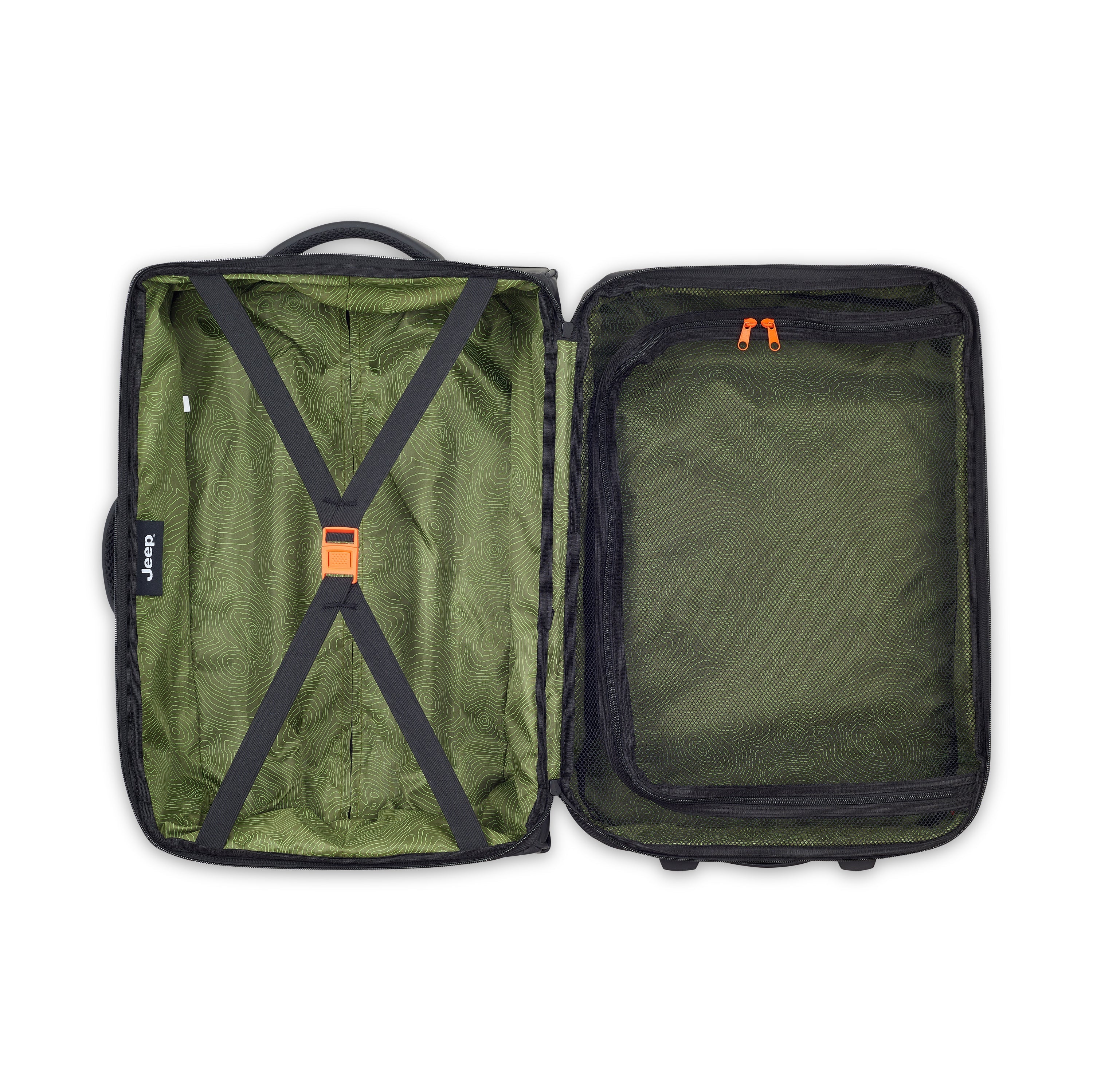 JS007C| Trolley Duffle Bag Cabina 37 CM NERO
