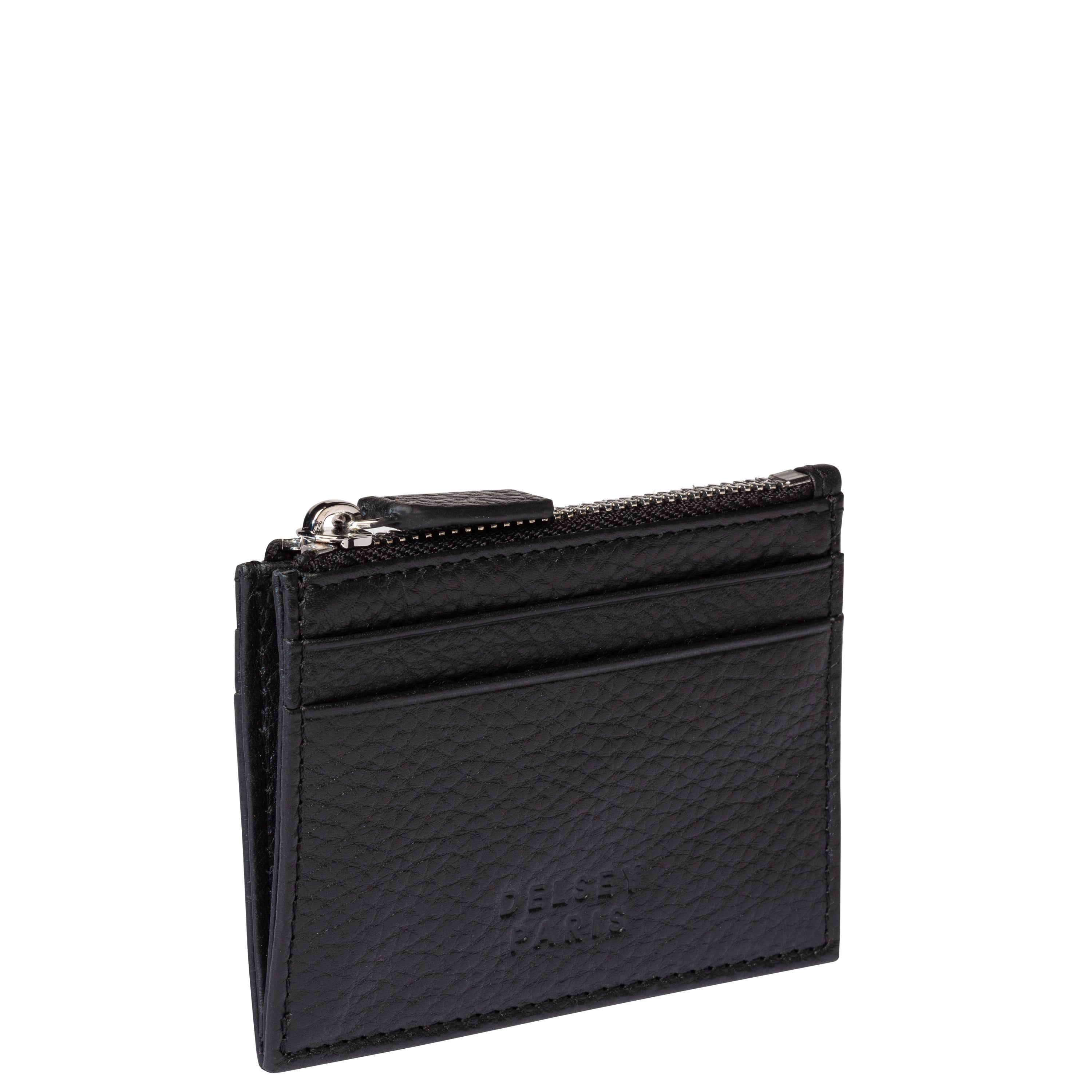 LE CUIR GRAINE| Card Holder BLACK