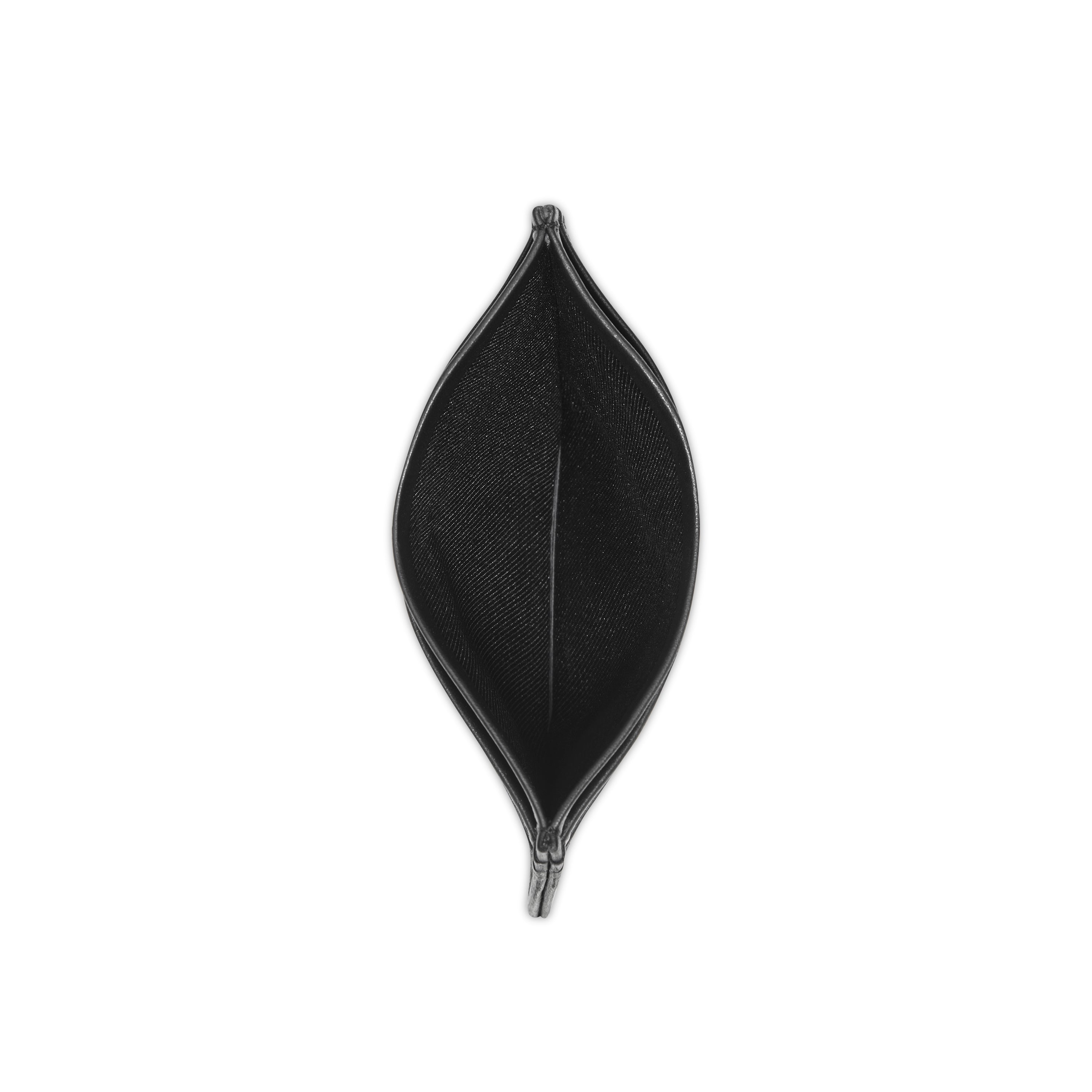 LE CUIR GRAINE| Card Holder BLACK